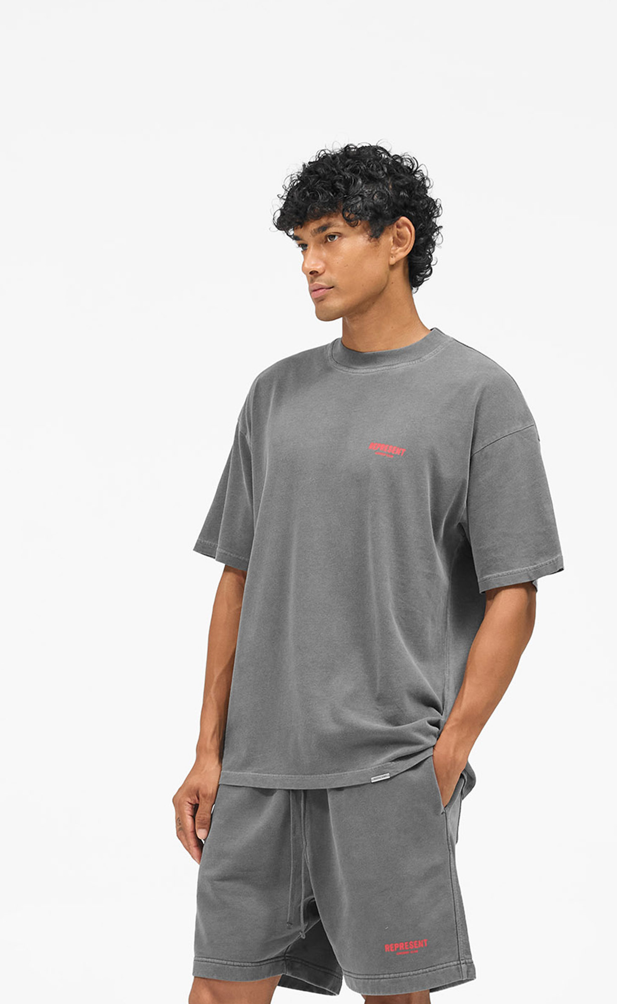 REPRESENT OWNERS CLUB WASHED BLACK T-SHIRT