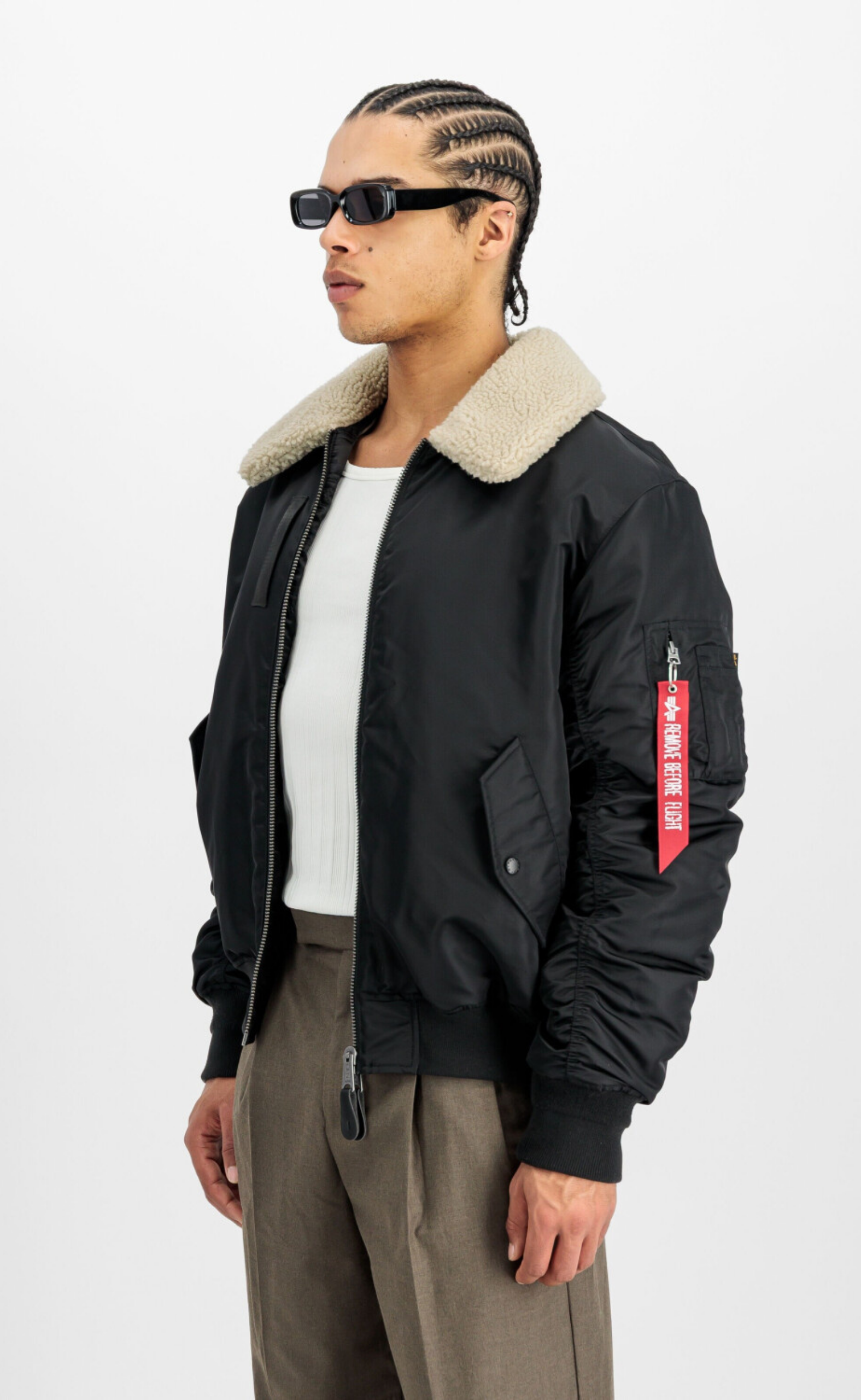 B-15 MOD REV BLACK JACKET