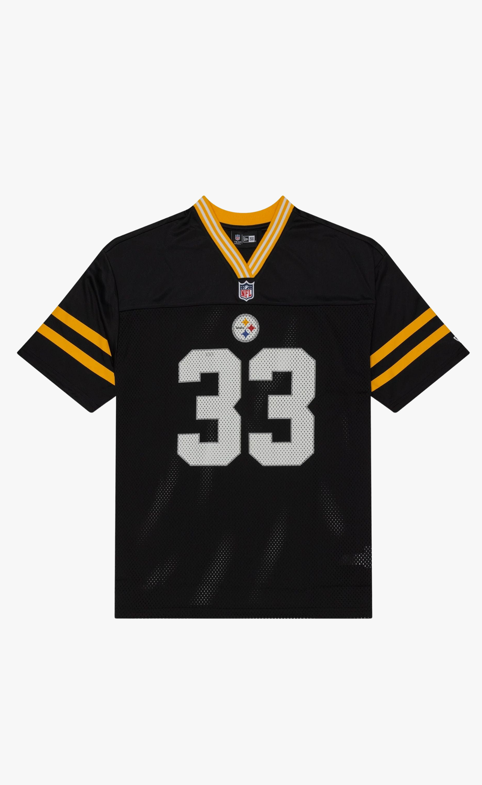 PITTSBURGH STEELERS NFL MESH BLACK T-SHIRT
