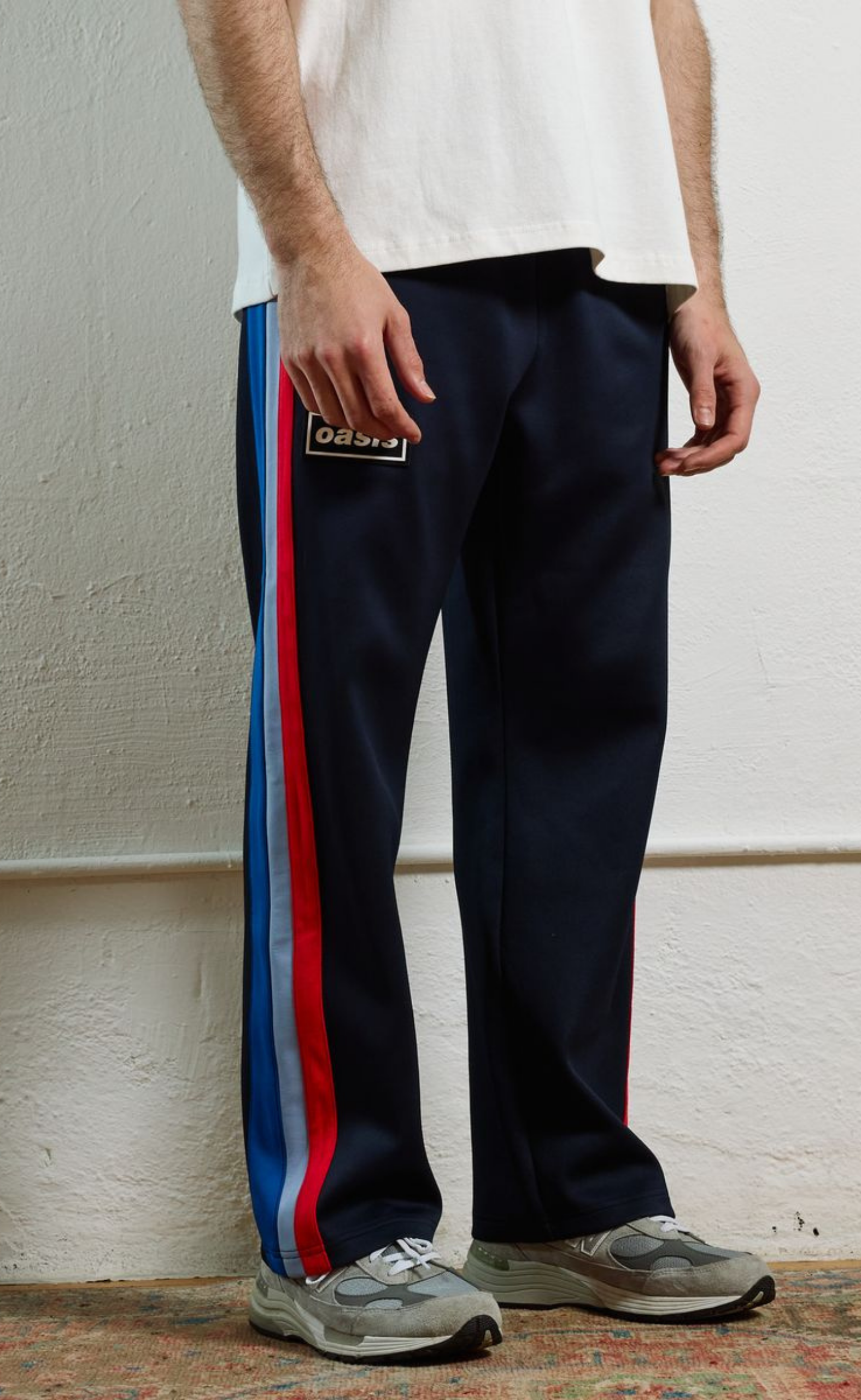 FOREVER NAVY TRACK PANTS