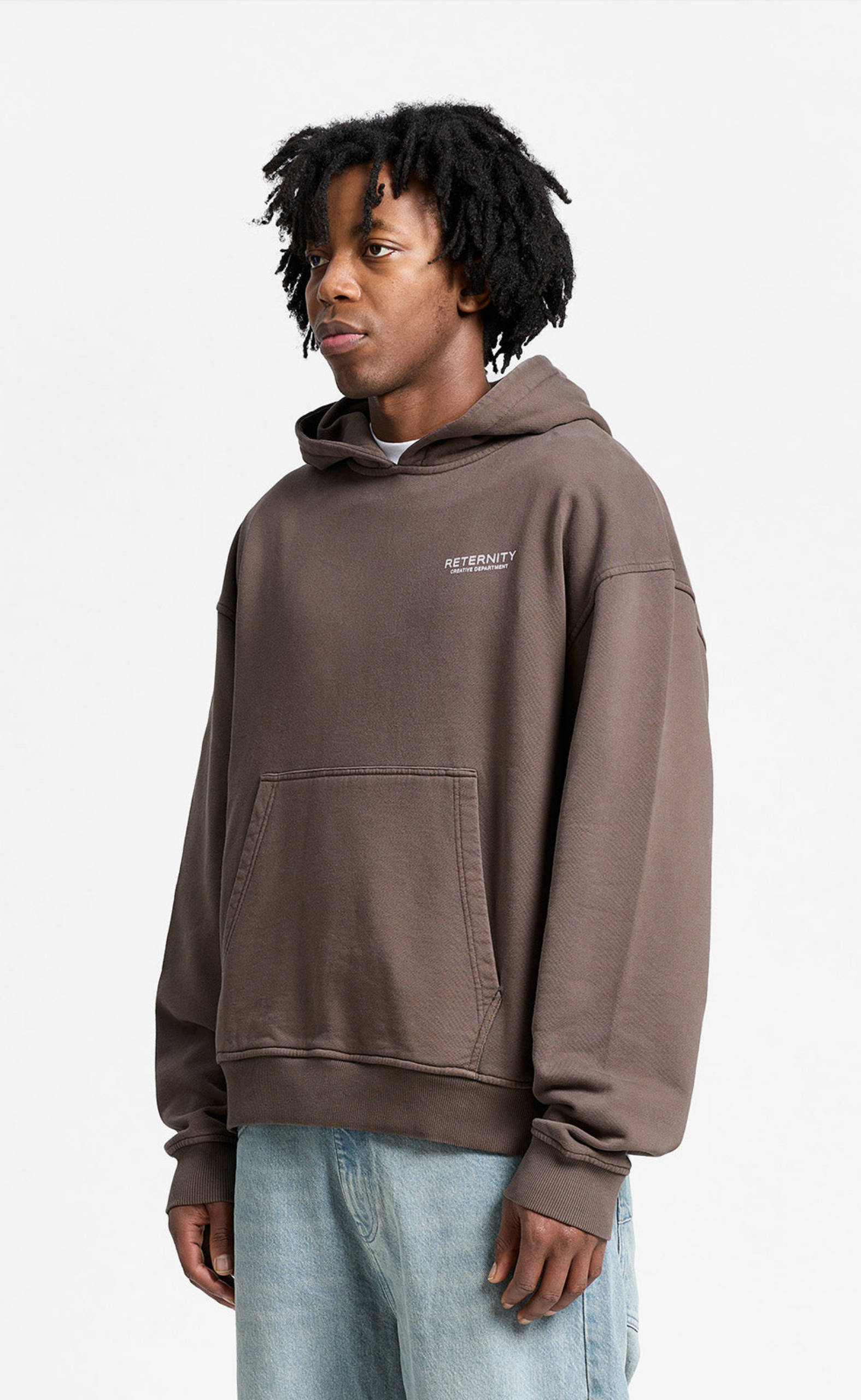 CREATIVE DEPT BROWN HOODIE