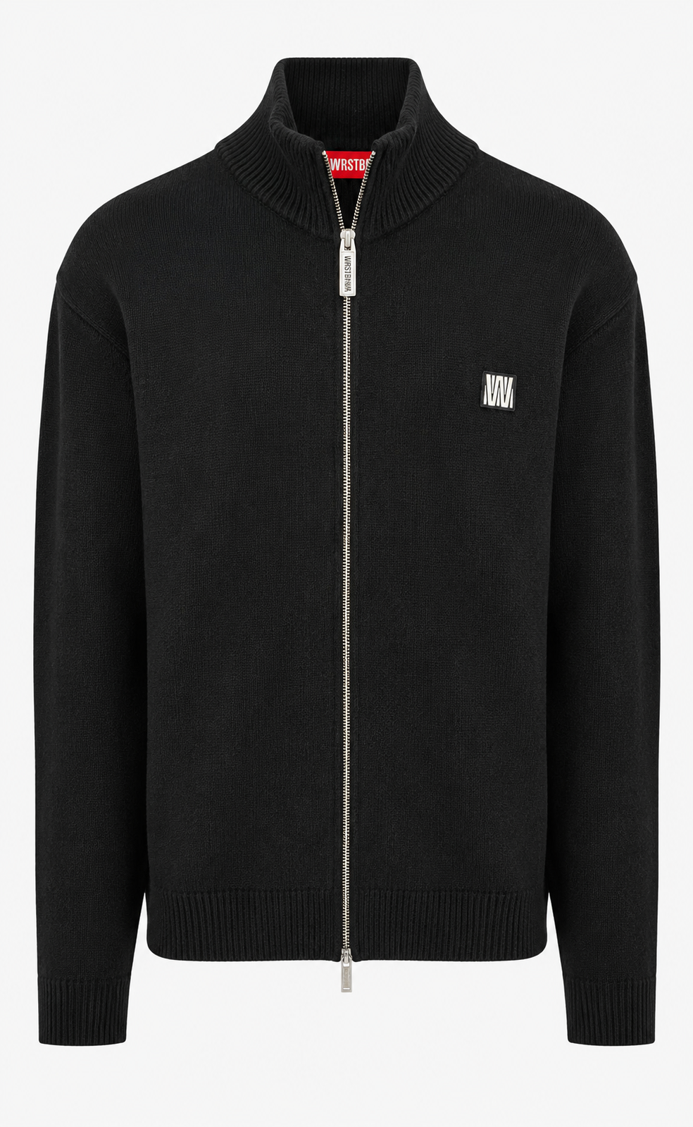 IVEN KNIT BLACK JACKET
