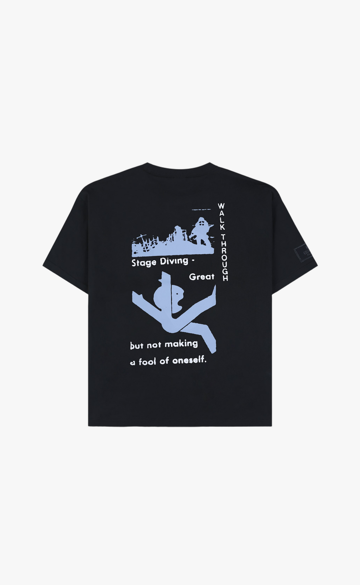 STAGE DIVE BLACK T-SHIRT