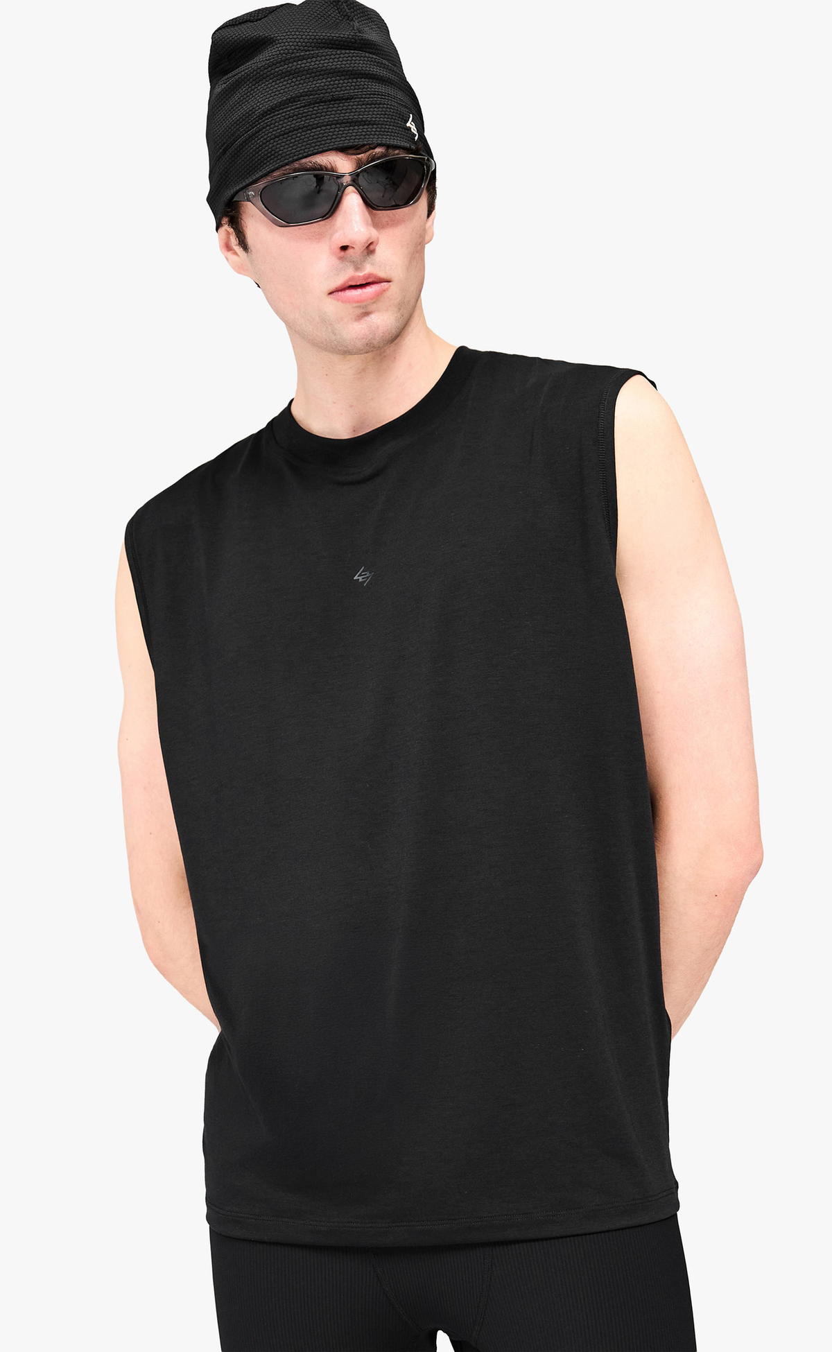 247 DNA OVERSIZED JET BLACK TANK TOP