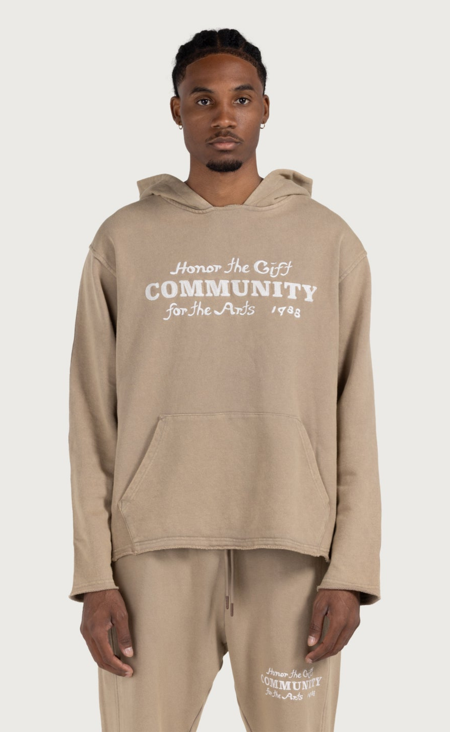 VINTAGE PEBBLE HOODIE