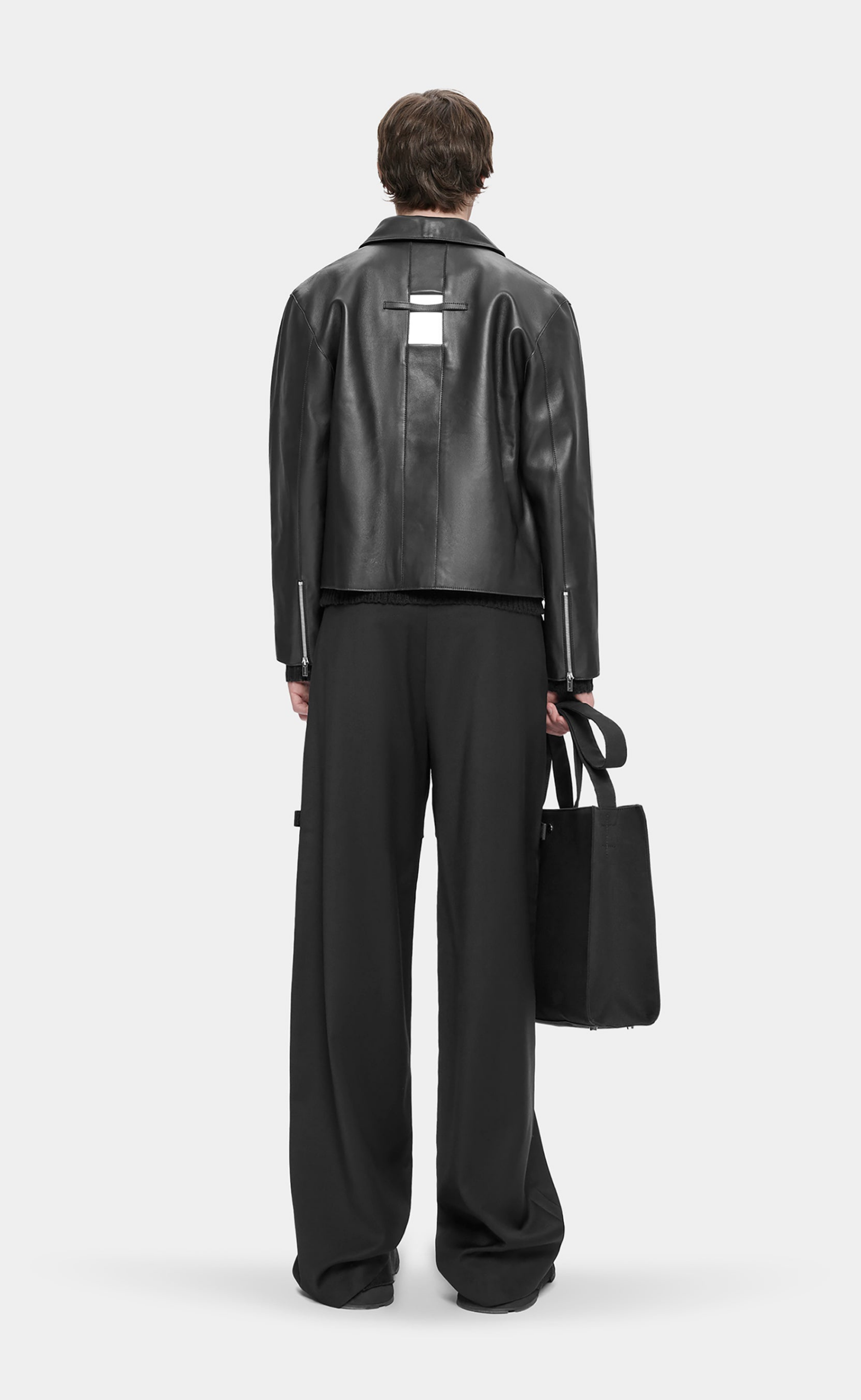 RADIANT LEATHER BLACK JACKET