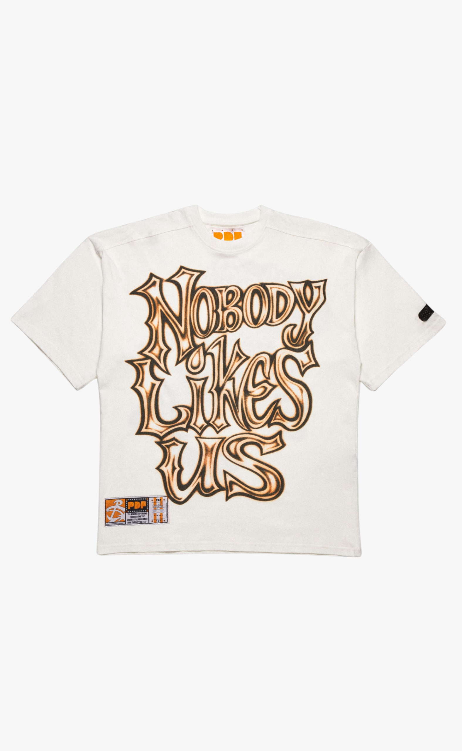 THE BOY NOBODY LIKE US WHITE T-SHIRT