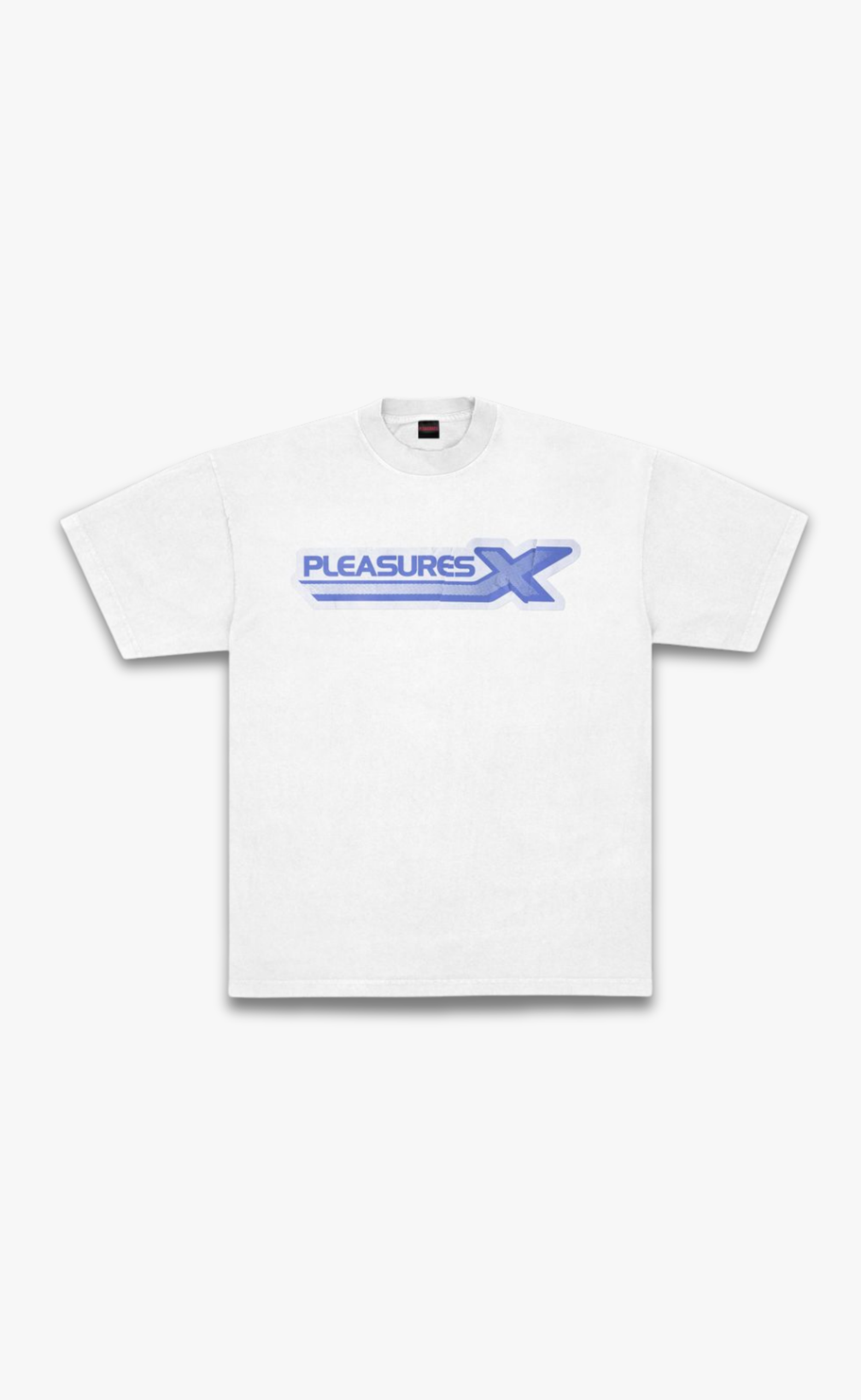 PLEASURES X WHITE T-SHIRT