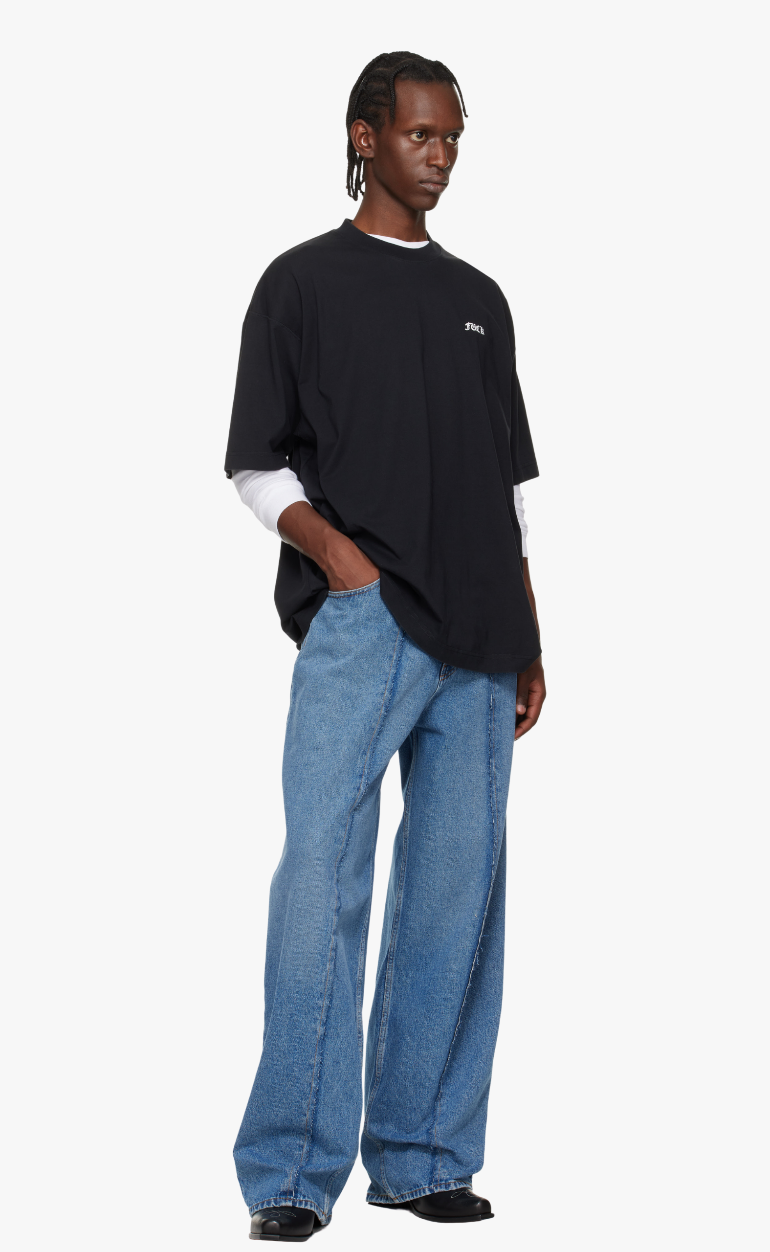 FU BLACK T-SHIRT