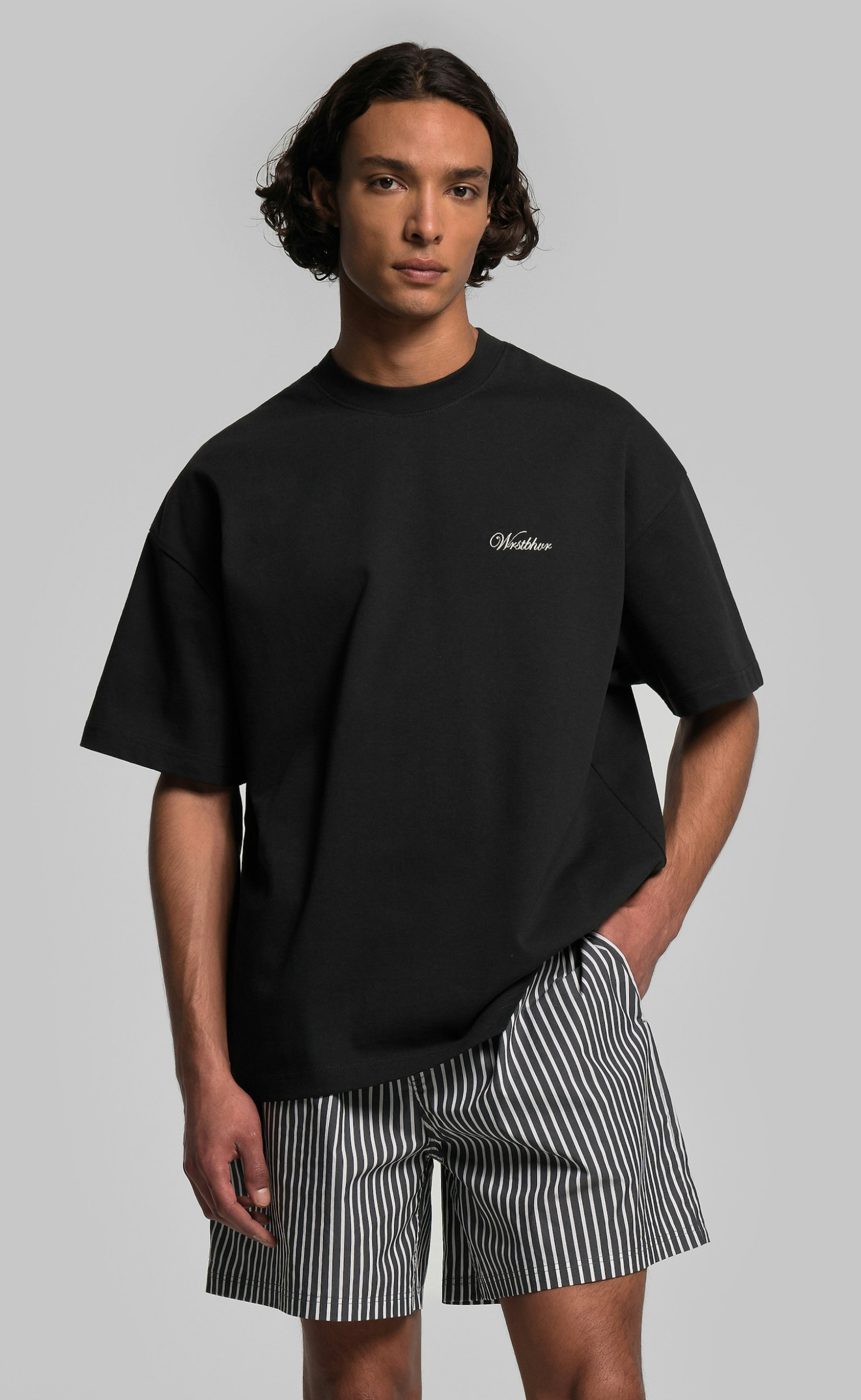 CLAYTON JET BLACK T-SHIRT