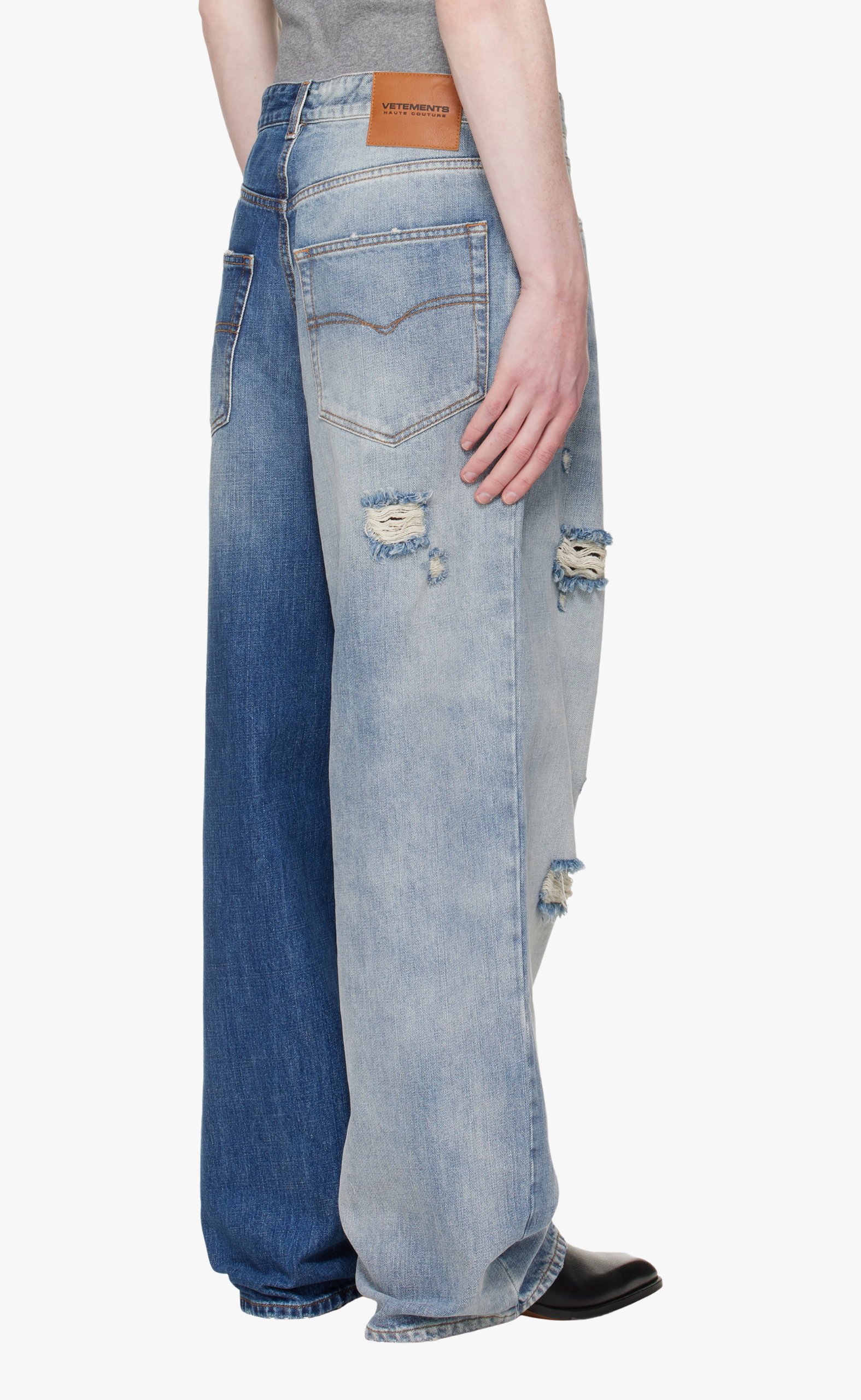 DEGRADE EFFECT BLUE JEANS