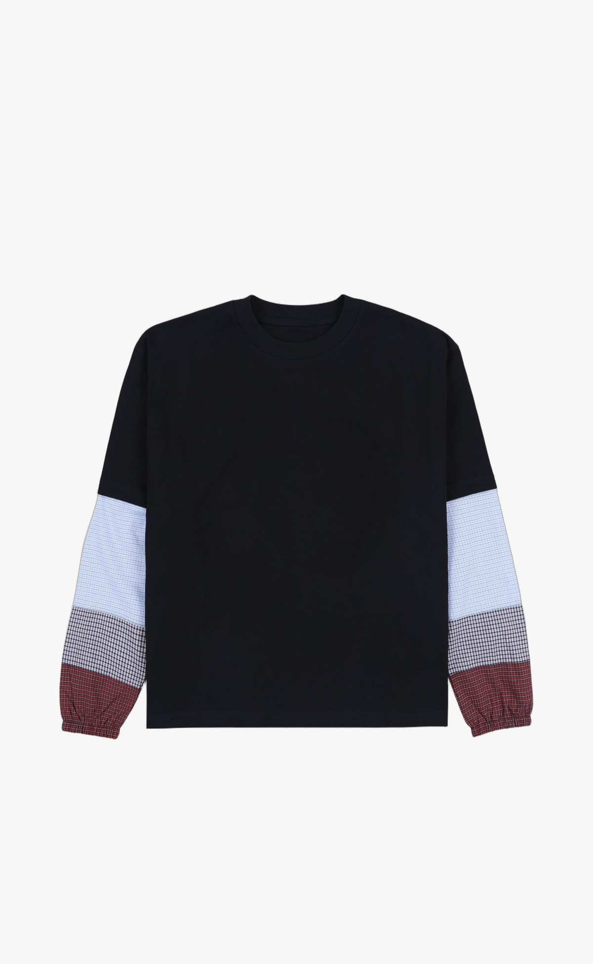 TARTAN HEAVYWEIGHT BLACK LONGSLEEVE