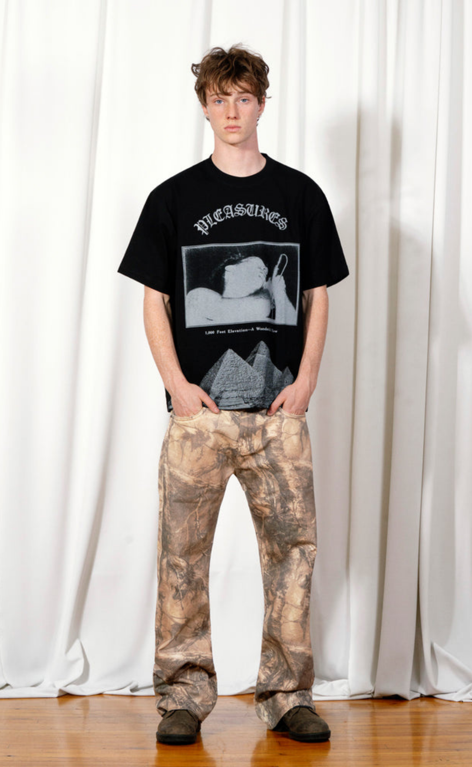 ELEVATION HEAVYWEIGHT BLACK T-SHIRT