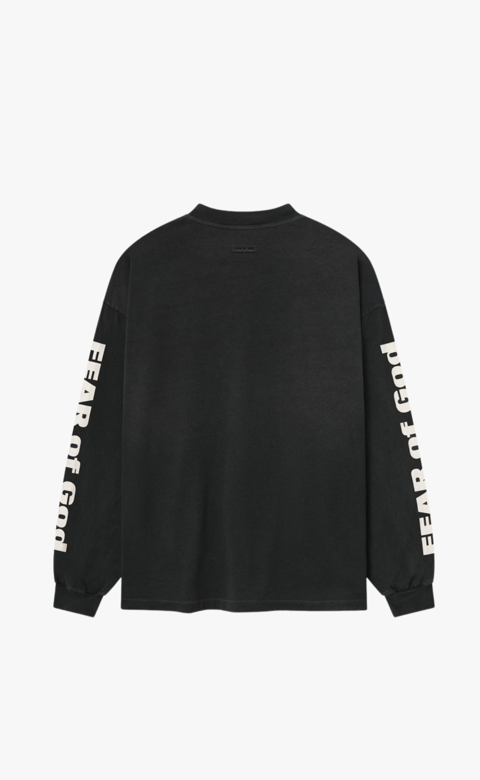 RELAXED FEAR OF GOD BLACK LONGSLEEVE