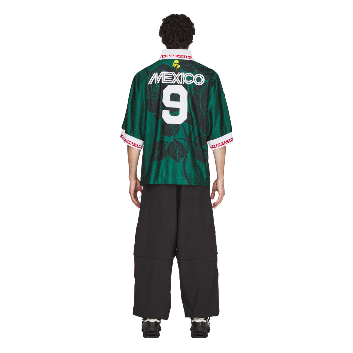 CHAVARRIA SOCCER JERSEY GREEN RED T-SHIRT