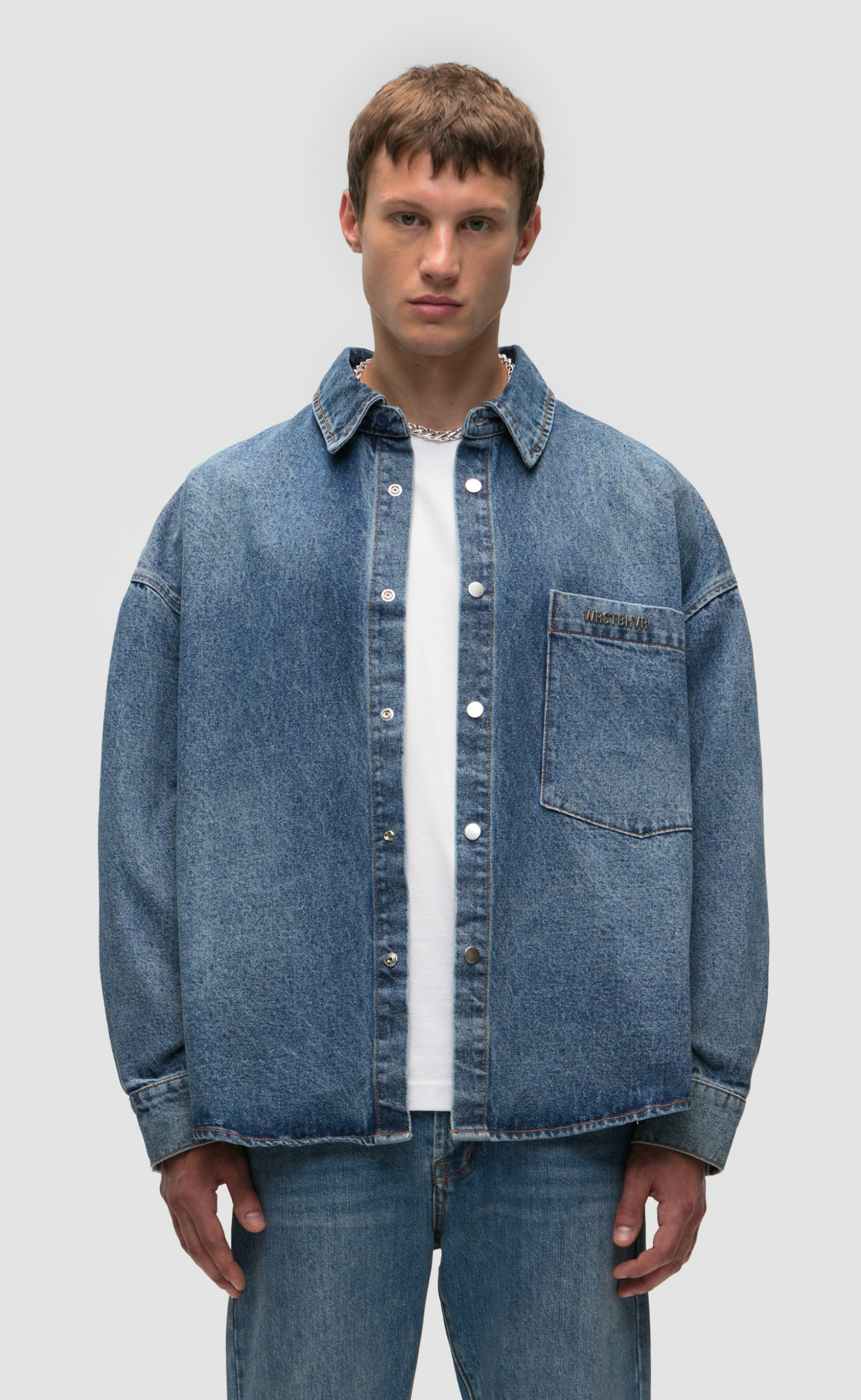 LARGO DENIM CLASSIC BLUE SHIRT