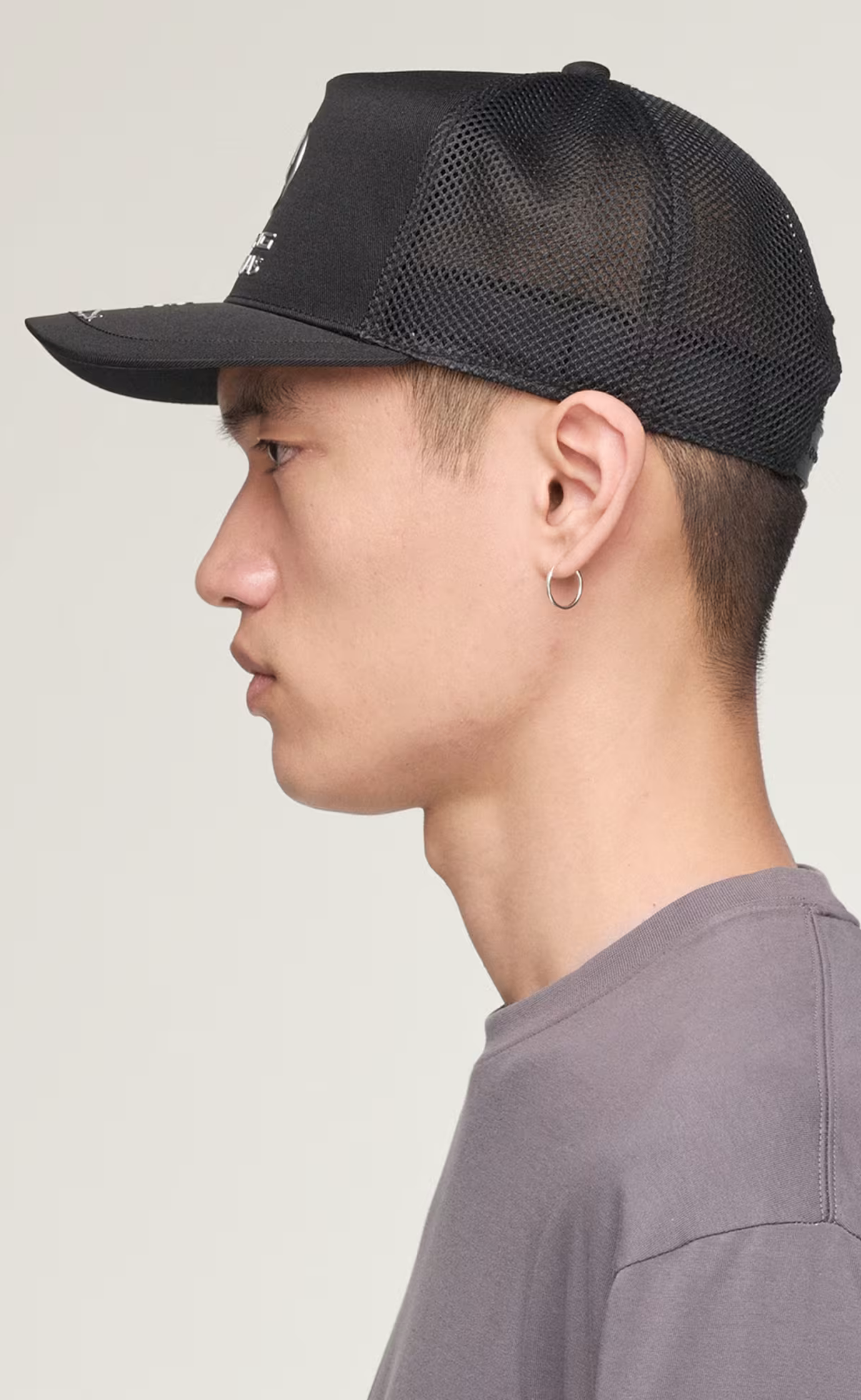 F1 MERCEDES TRUCKER BLACK HAT