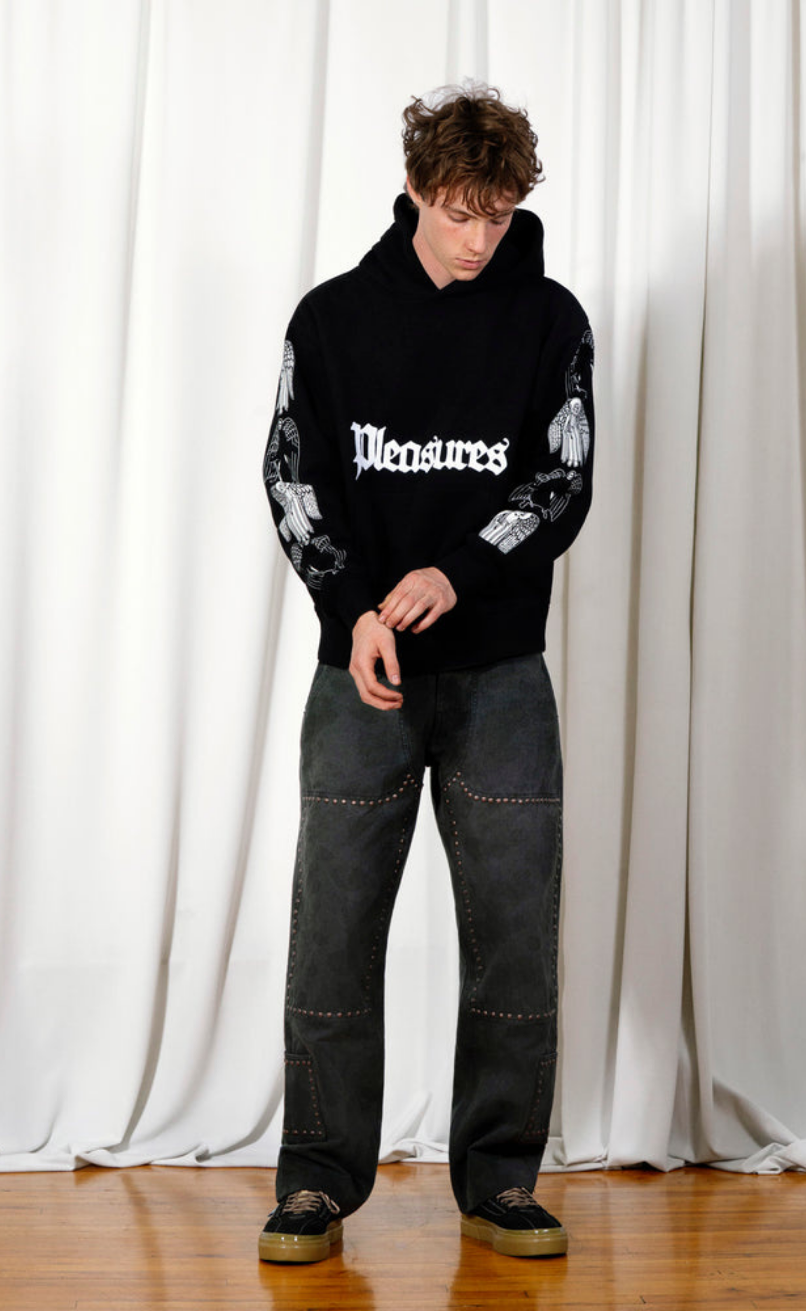 ANGEL DEMON BLACK HOODIE