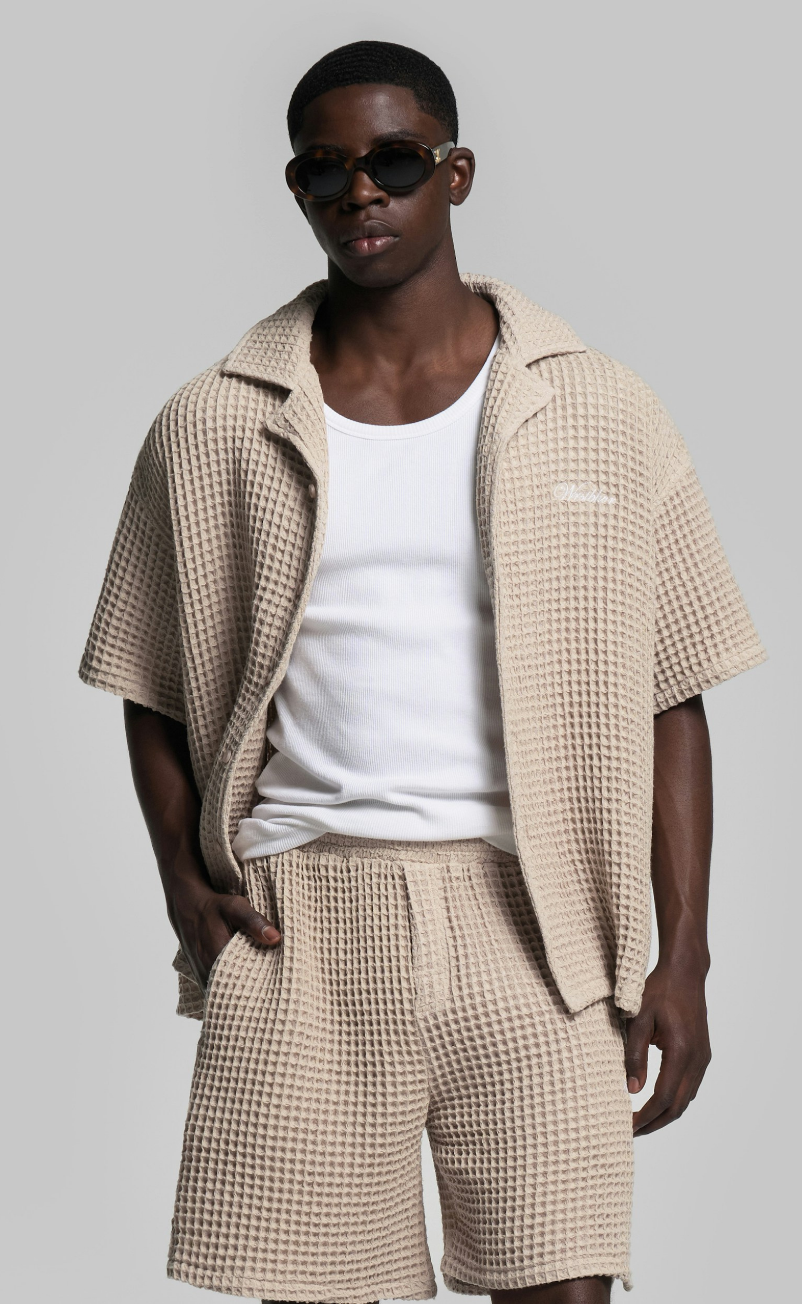 WAFA RESORT CHATEAU GRAY SHIRT