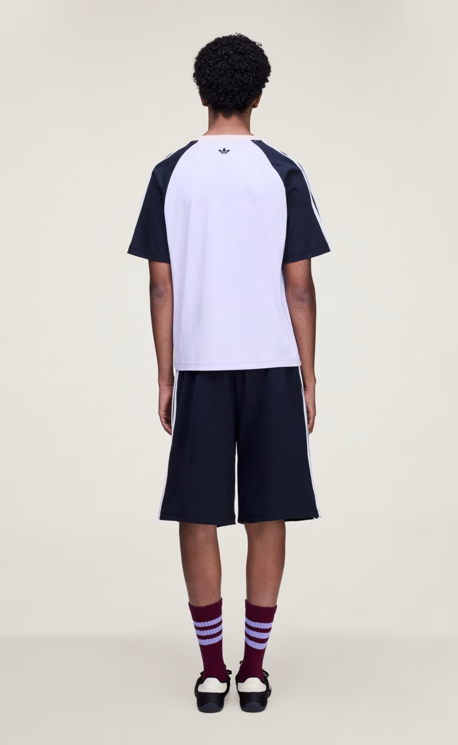 WB CALI PURPLE BLACK T-SHIRT