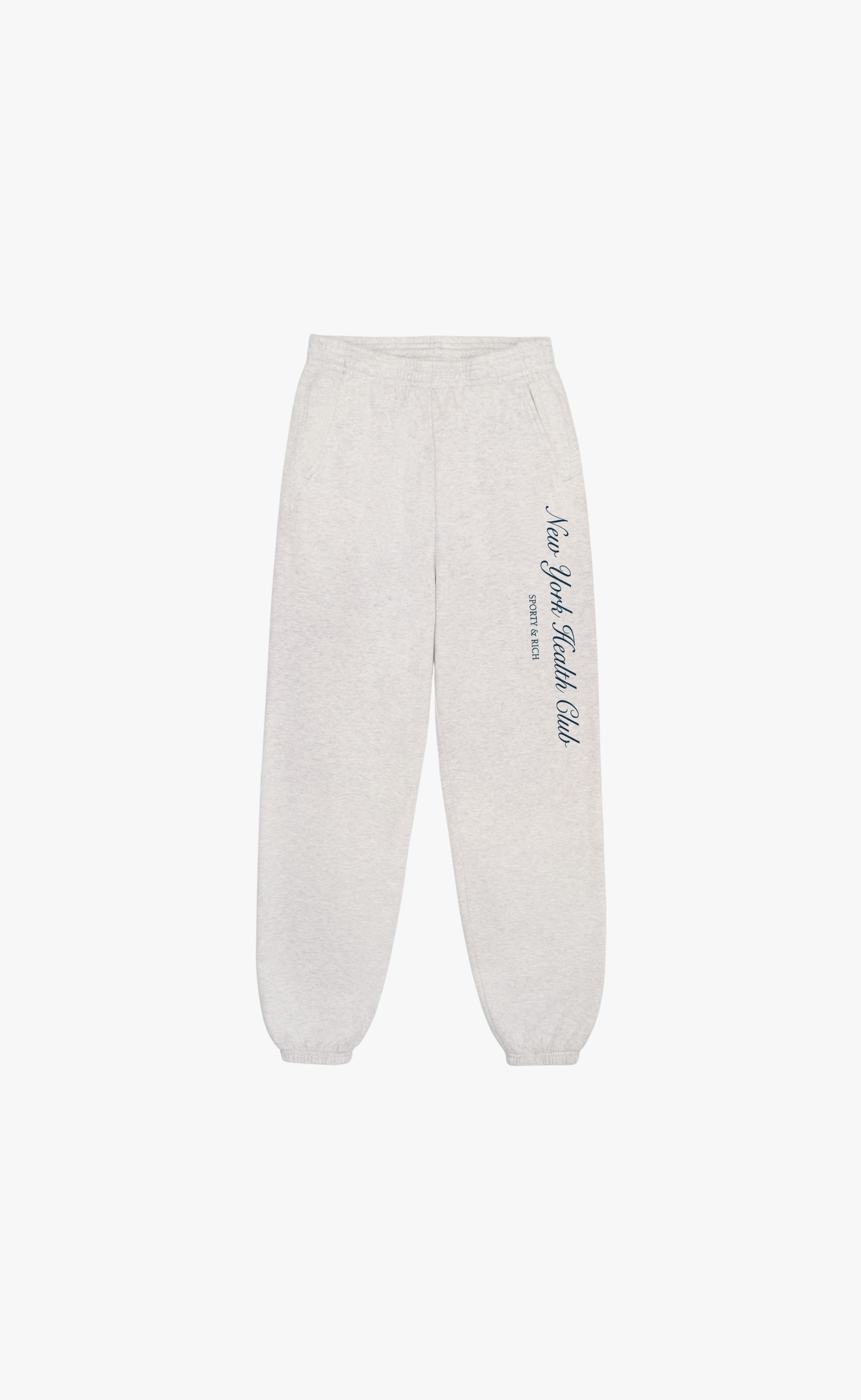 NY HEALTH CLUB HEATHER GRAY SWEATPANT