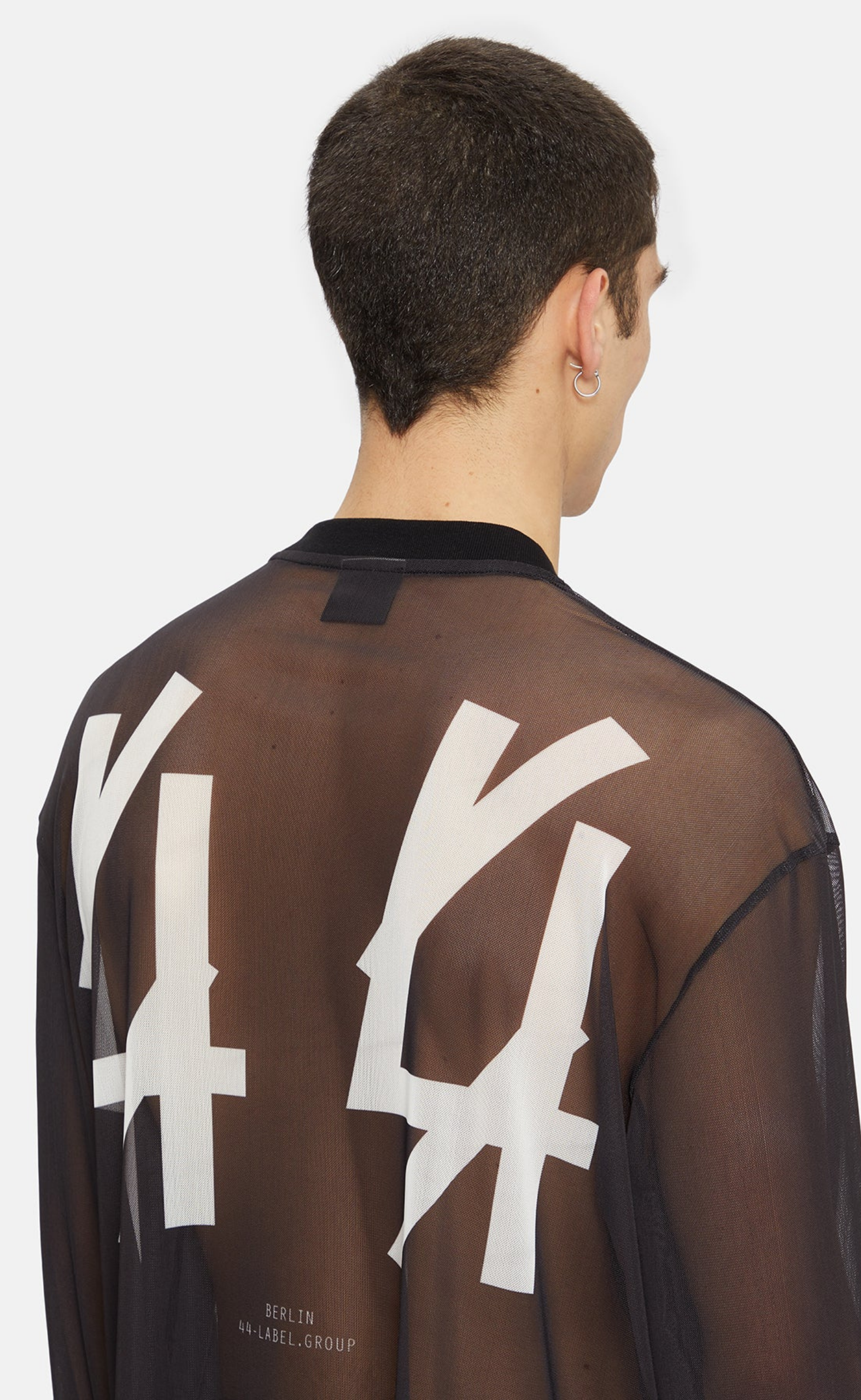 CLASSIC MESH BLACK LONGSLEEVE