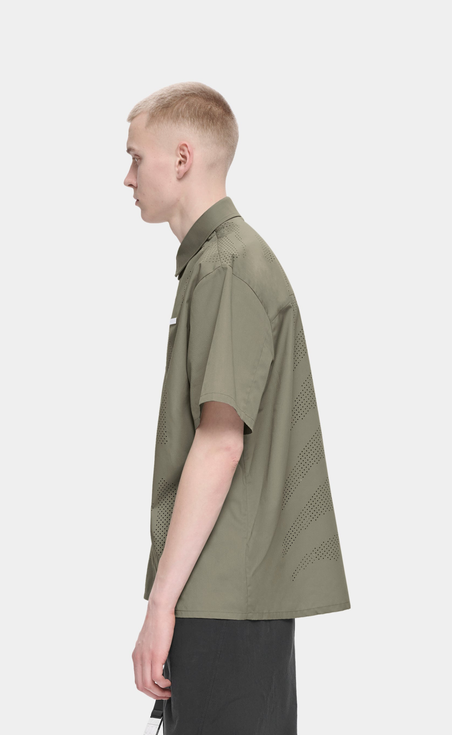 ALSORAN SS LIGHT DUSTY GREEN SHIRT
