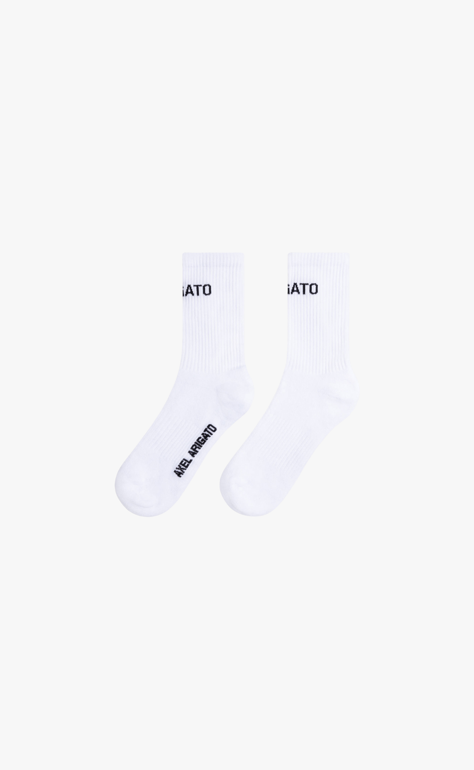 ARIGATO LOGO TUBE WHITE SOCKS
