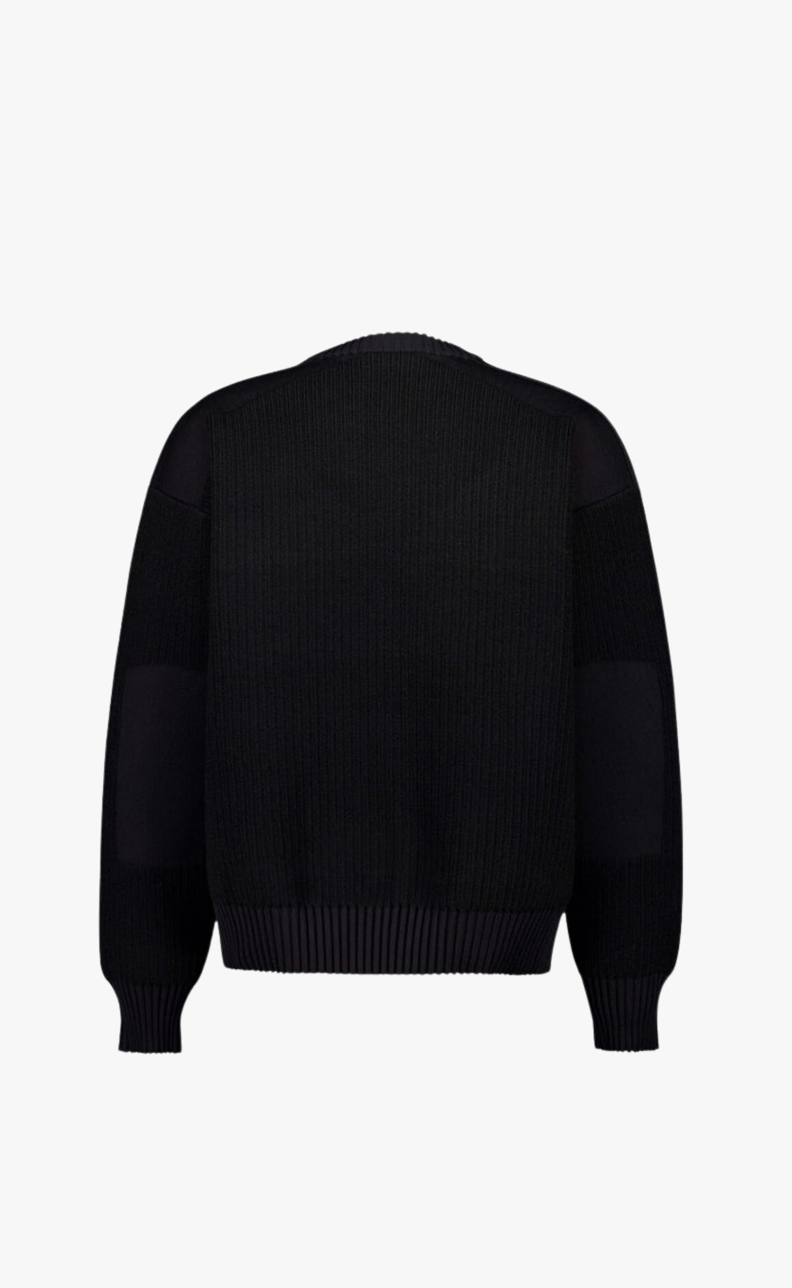 PADDED UT BLACK CREWNECK