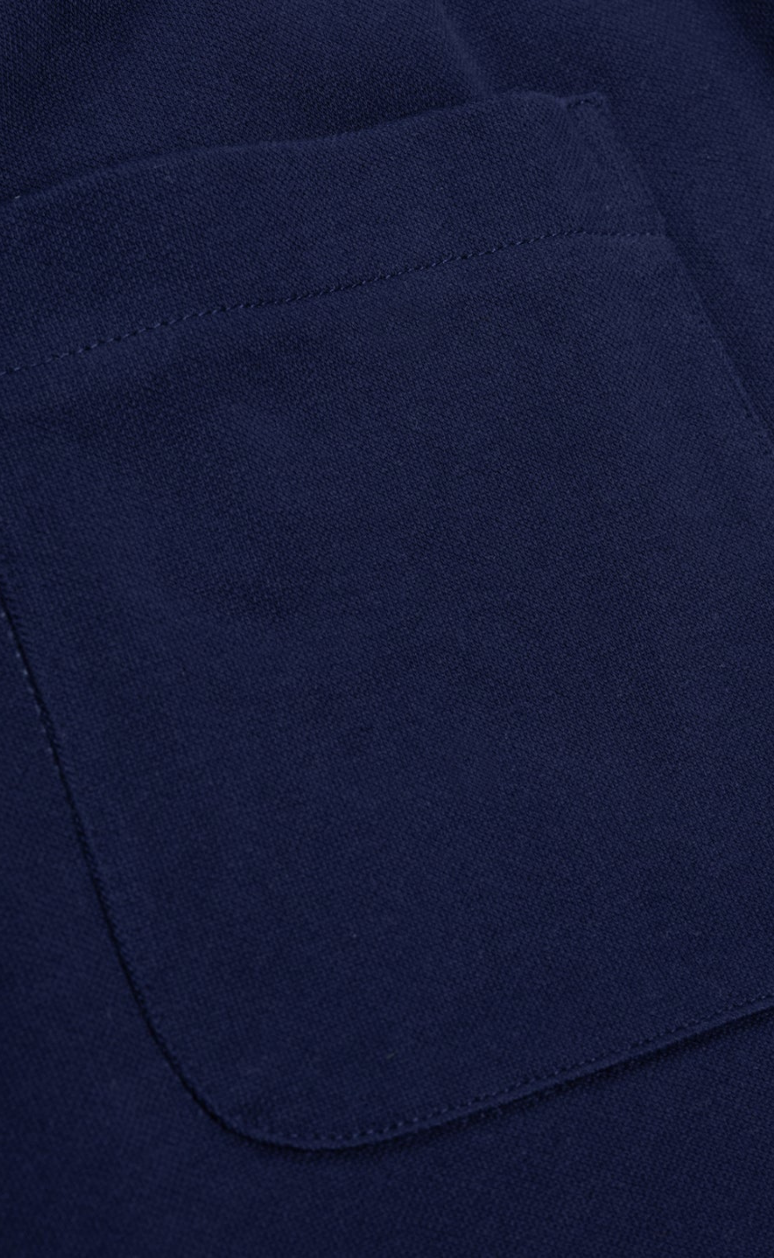 REVERSE NAVY HOODIE