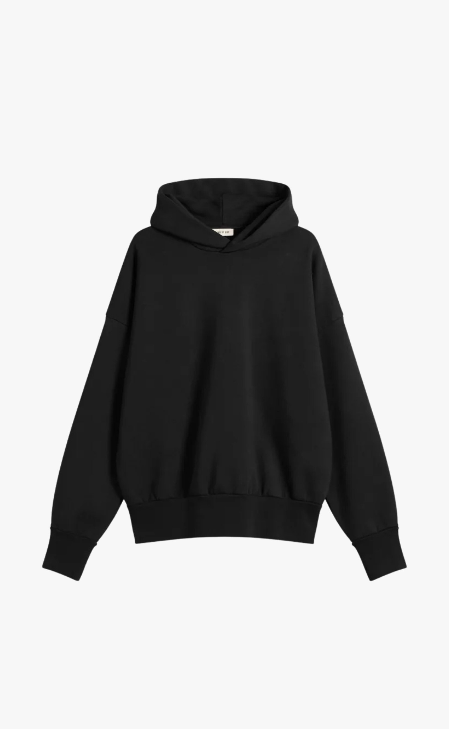 FEAR OF GOD BLACK HOODIE