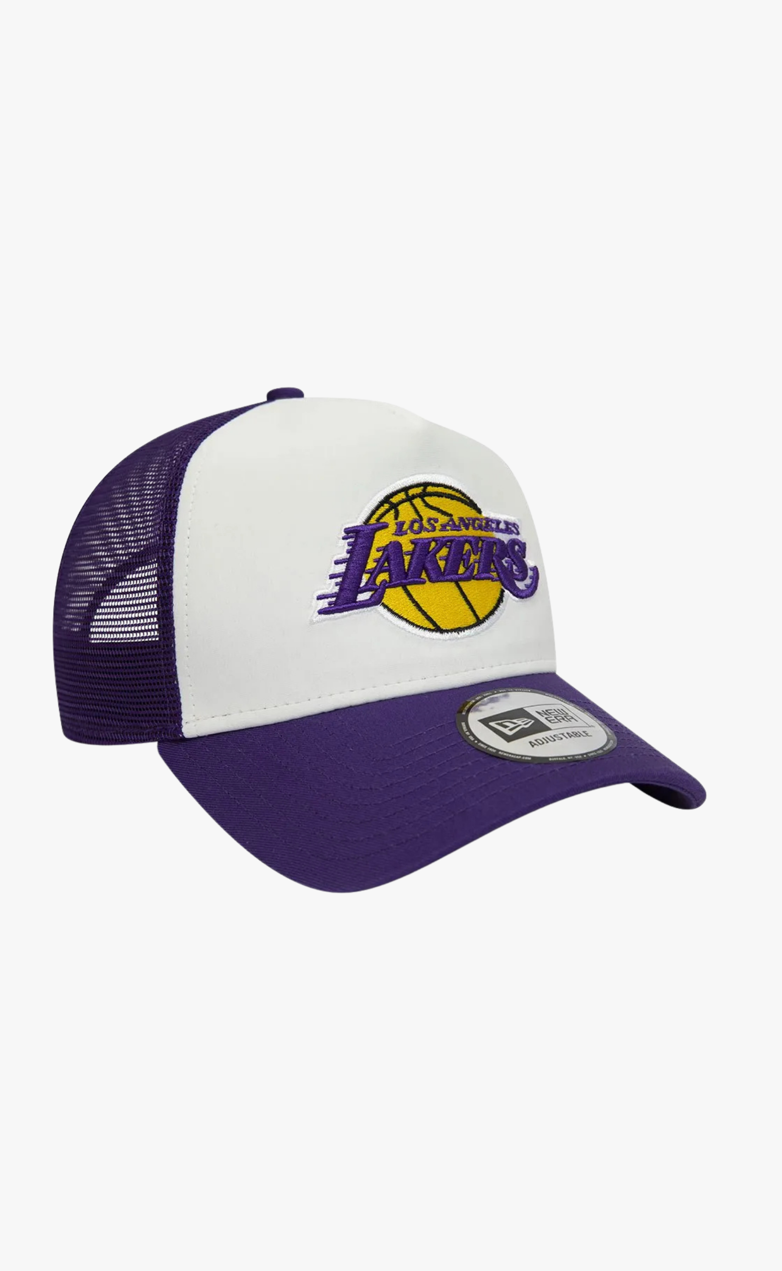 TEAM COLOUR BLOCK TRUCKER PURPLE HAT
