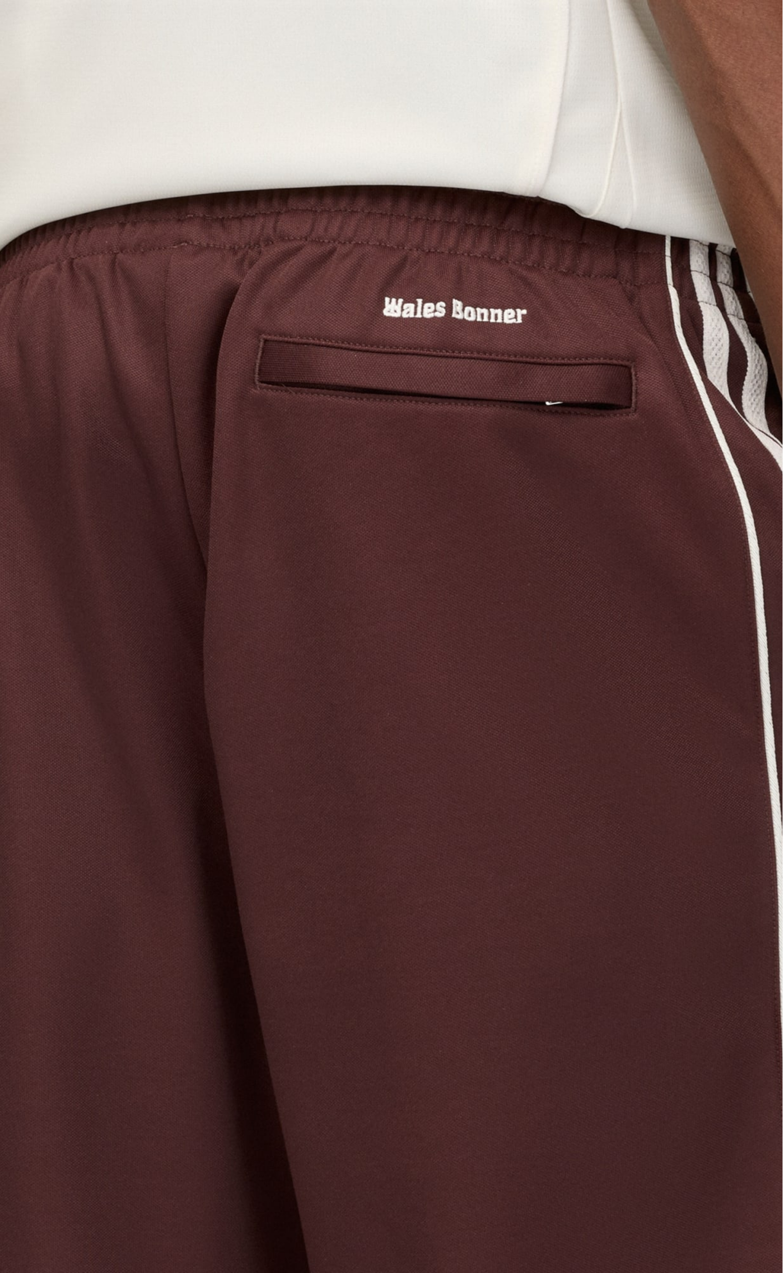 WB SHADOW BROWN TRACK PANTS