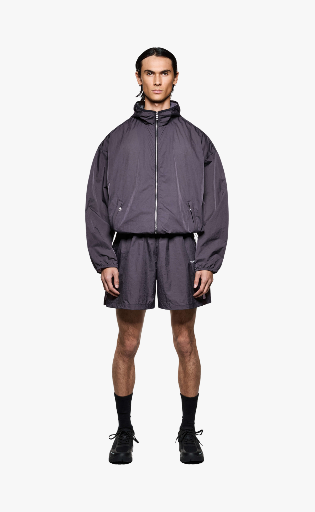 HYPERLIGHT HOODED WIND RAISIN JACKET