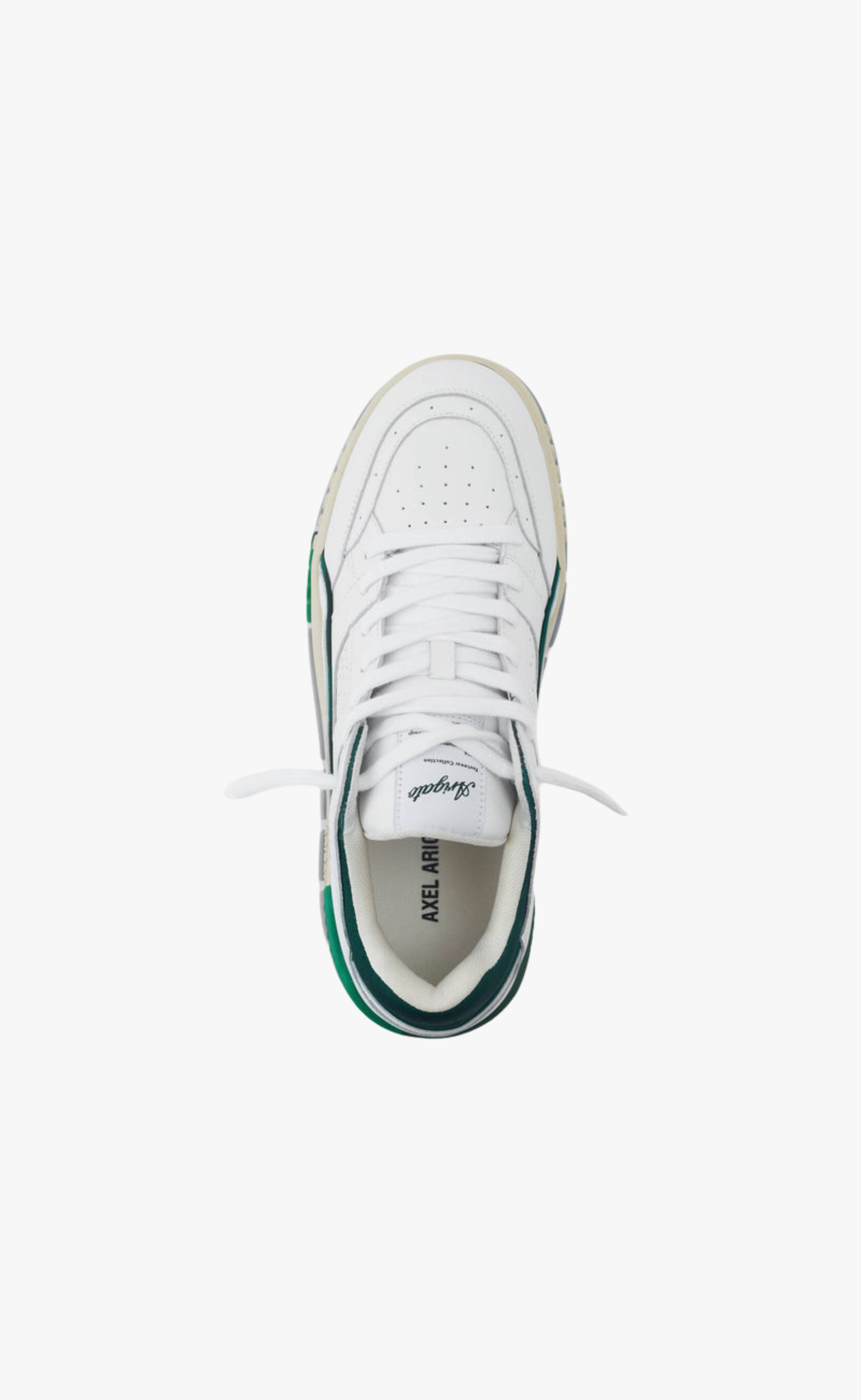 WHITE GREEN AREA LO SNEAKER
