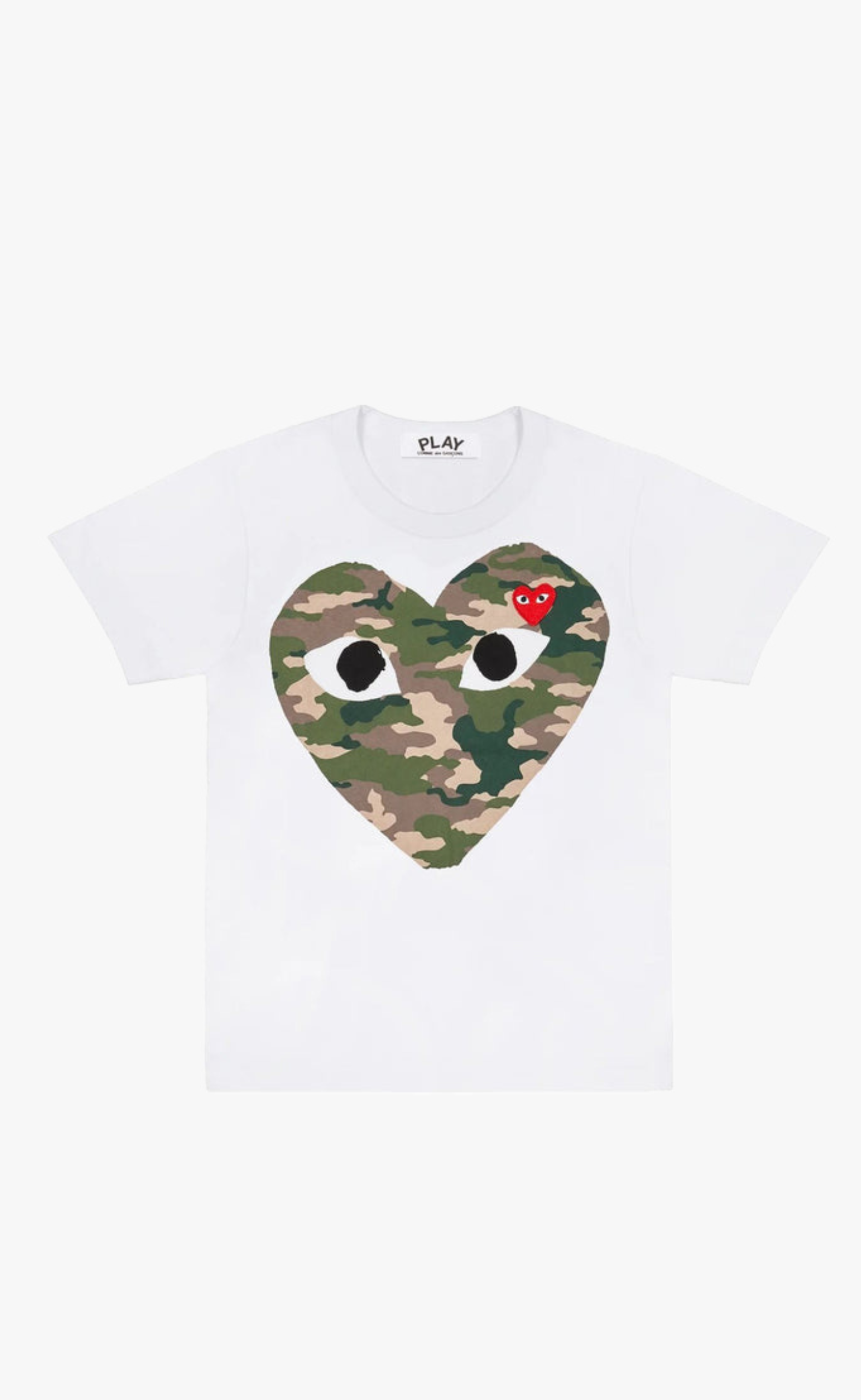 WHITE PLAY CAMOUFLAGE T-SHIRT