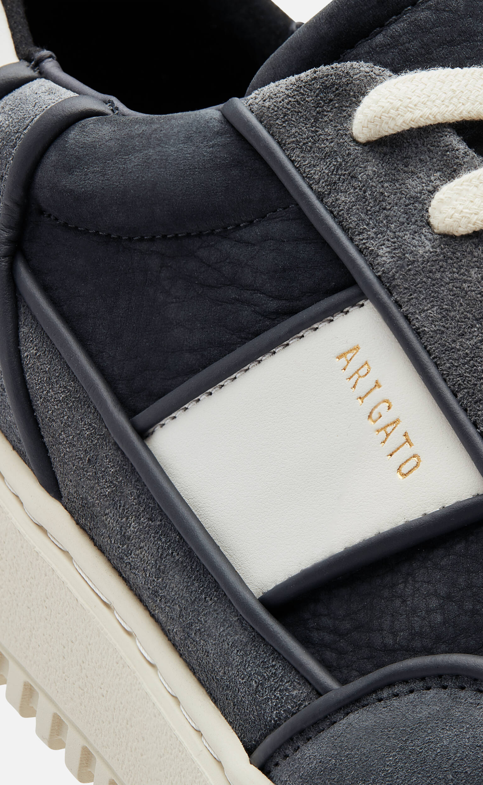 ORBIT PIPING BLACK WHITE SNEAKER