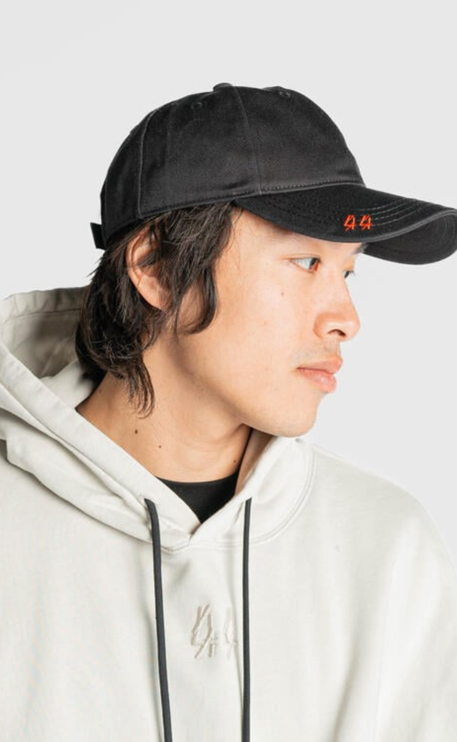 RED LOGO BLACK HAT