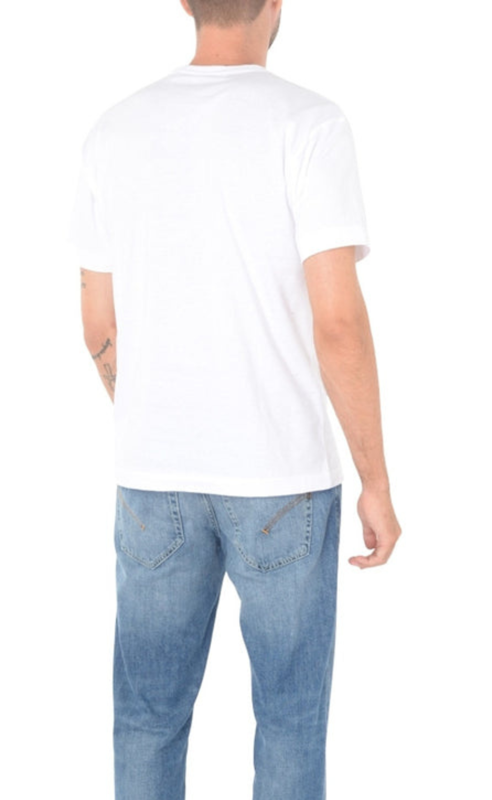 MENS T-SHIRT WHITE COMME DES