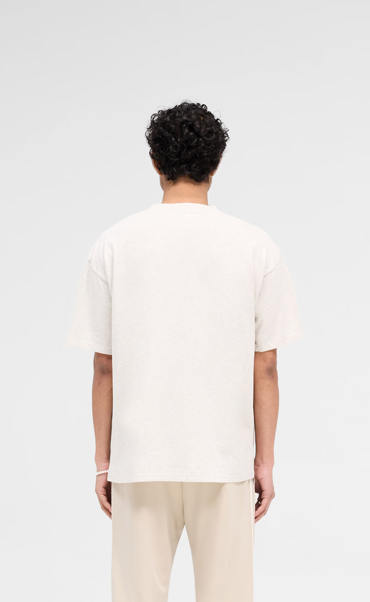 REP APPLIQUE CREAM MARL T-SHIRT