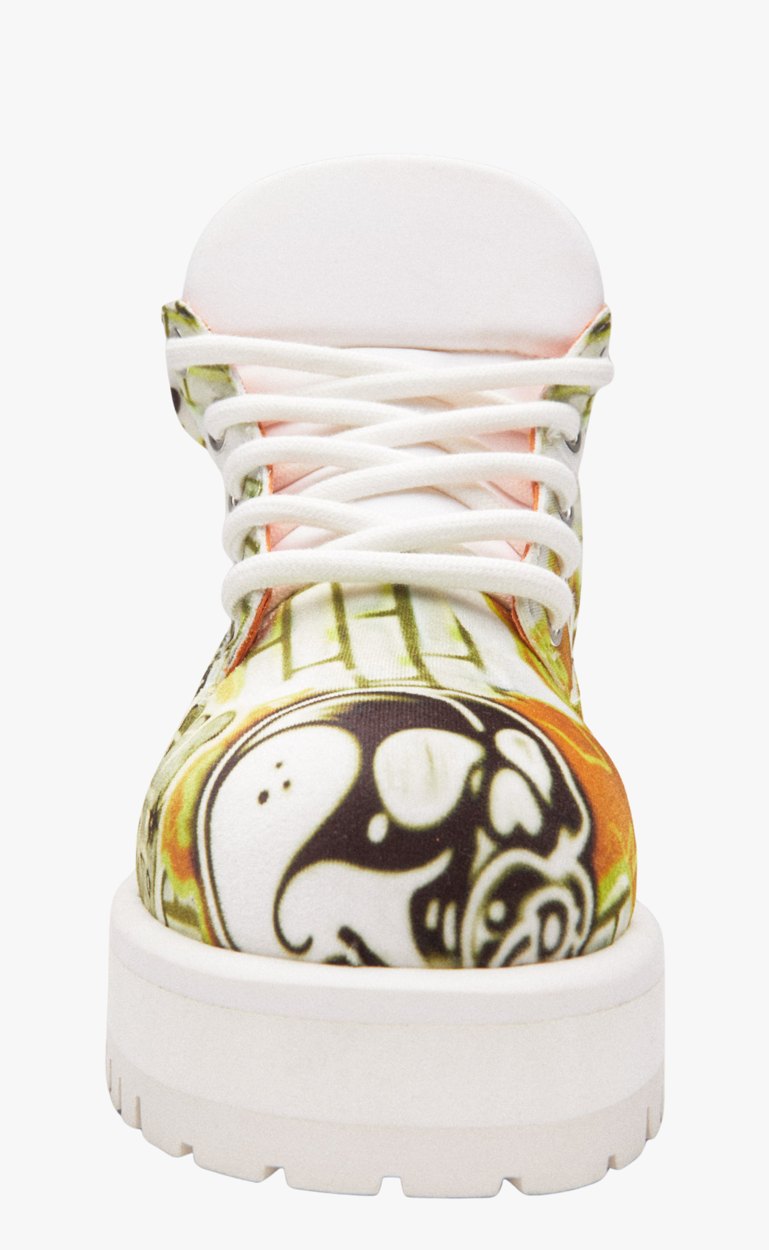 STRADA LOW GRAFFITI YELLOW BOOTS