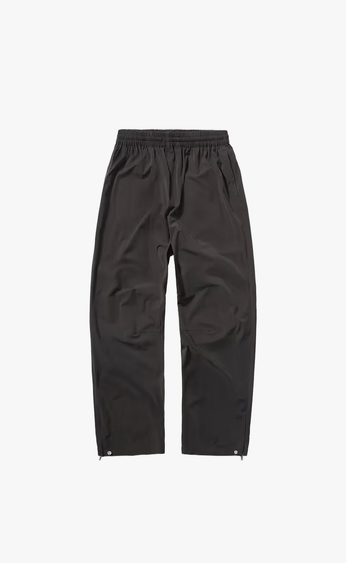NYLON TRACK BLACK PANTS