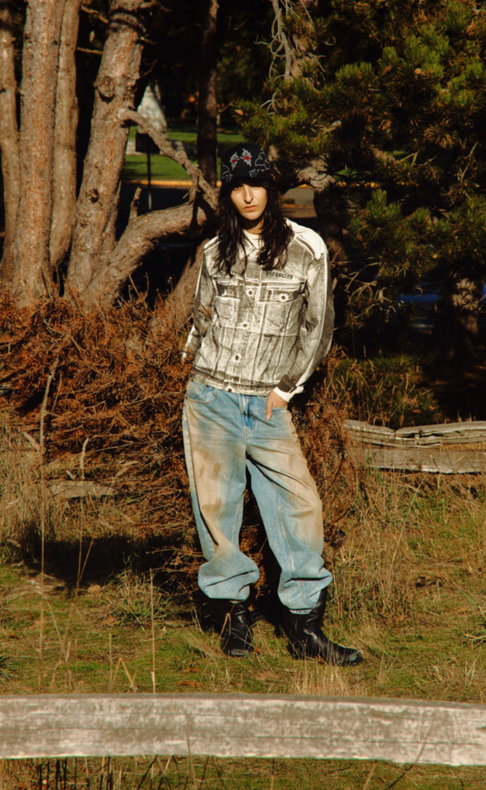 TRUCKER HEAVYWEIGHT BONE SHIRT