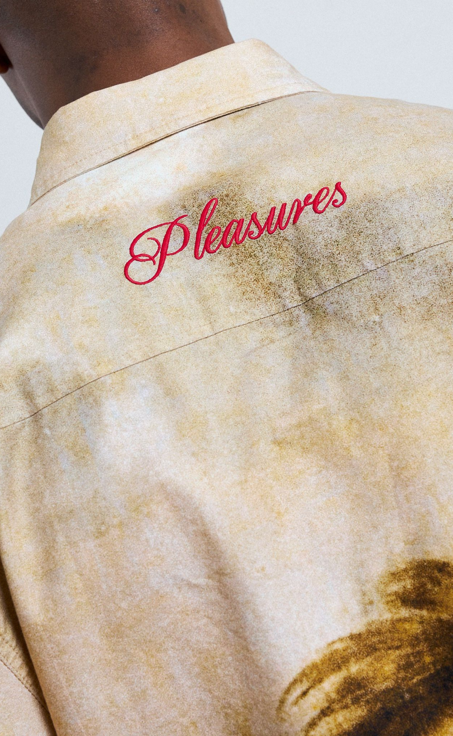 CHERUB BUTTON UP MULTI SHIRT