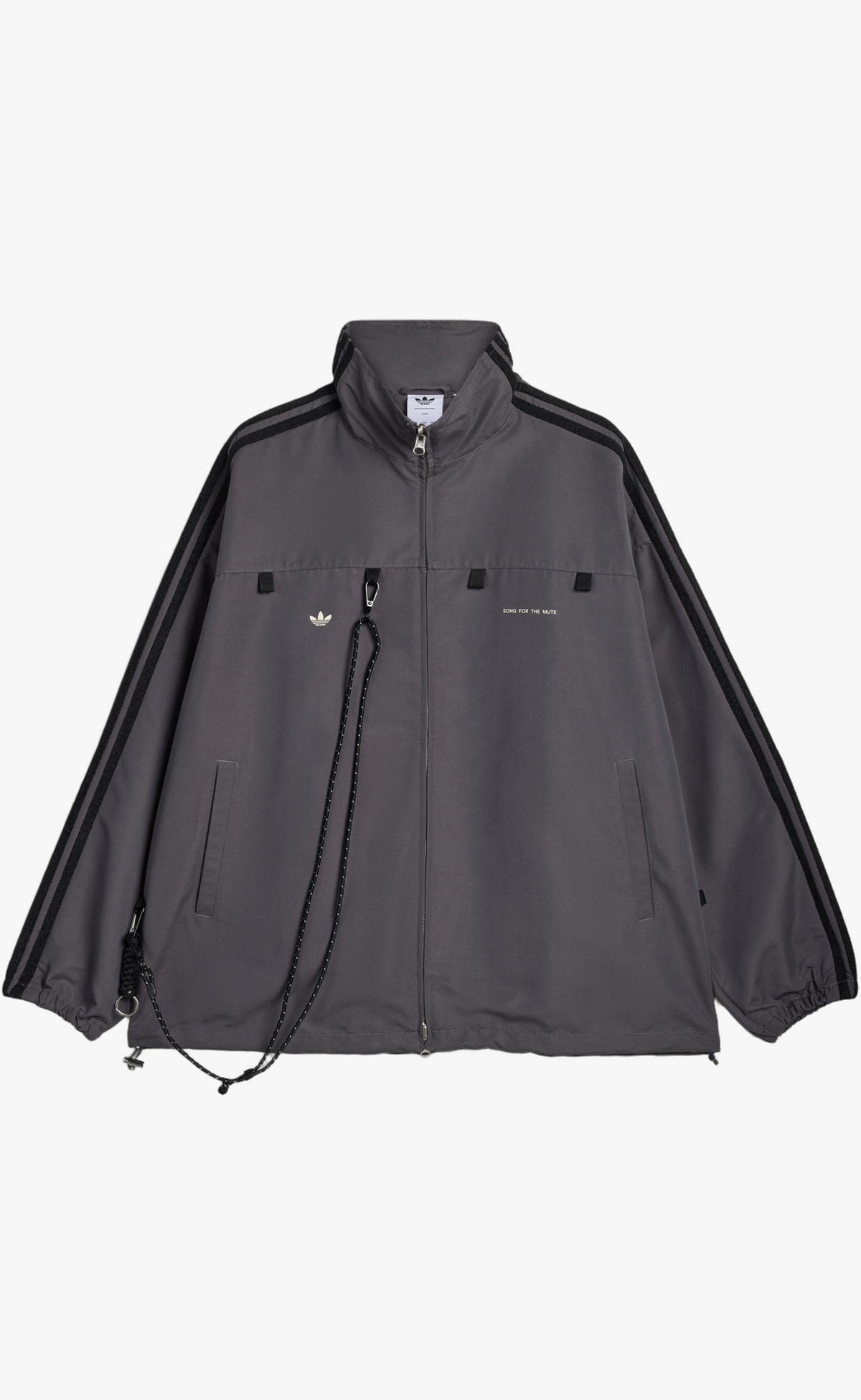 SONG FOR THE MUTE 007 TRACK TOP GREY JACKET