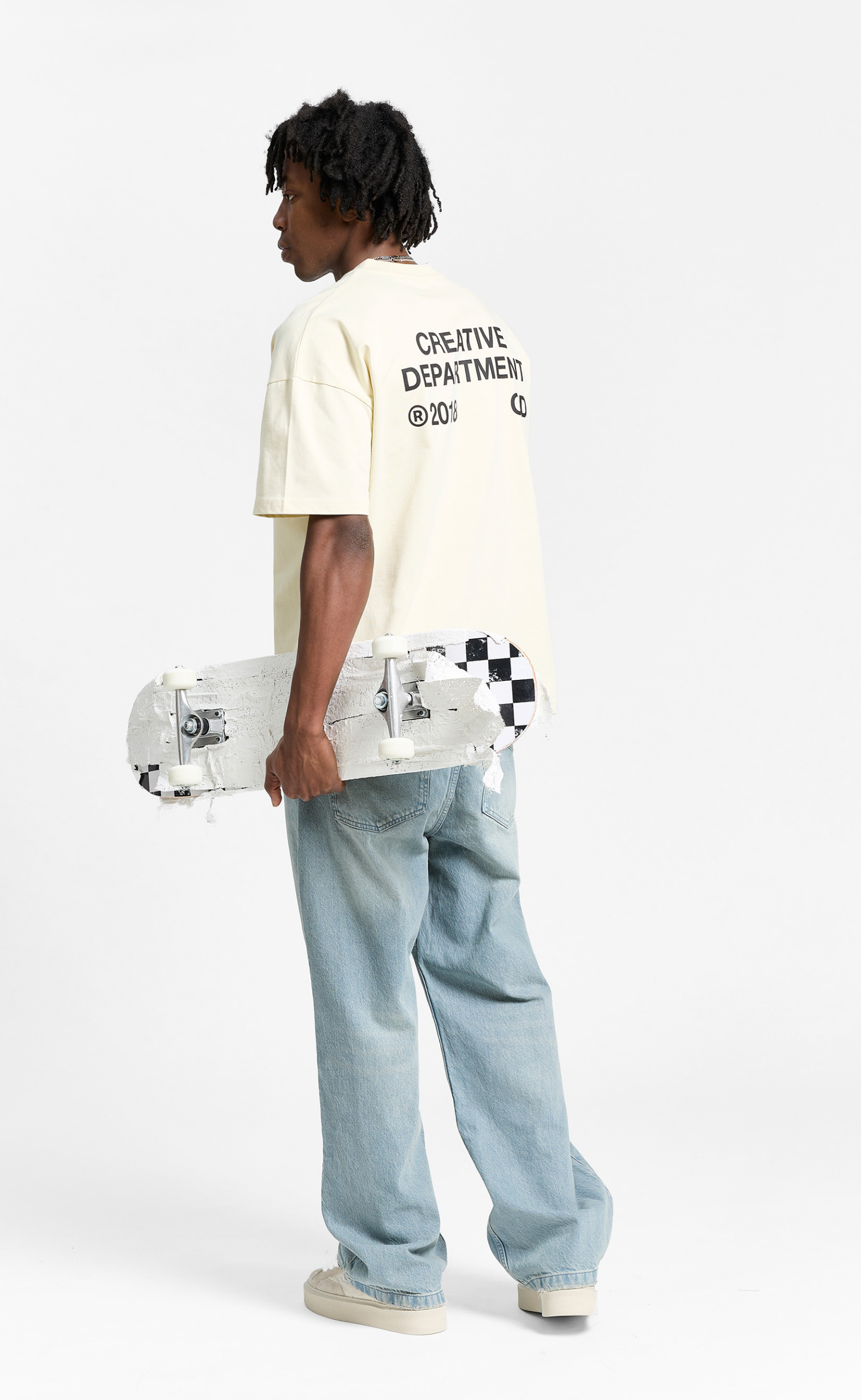 CREATIVE DEPT CREAM T-SHIRT