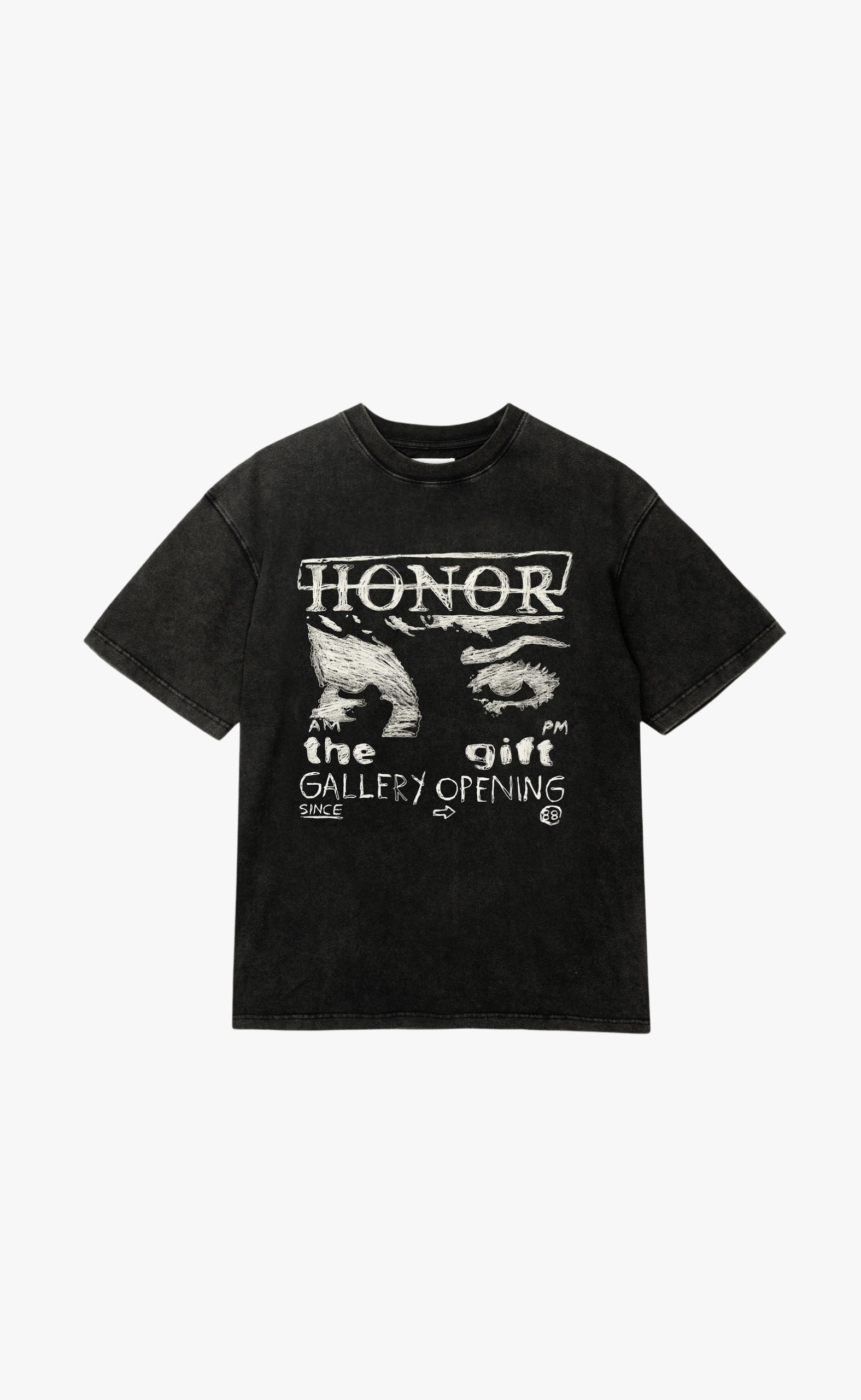 ART THAT REFLECTS BLACK T-SHIRT