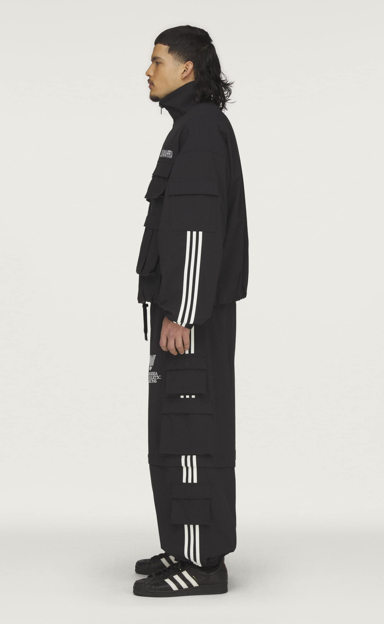 WC CARGO BLACK TRACK JACKET