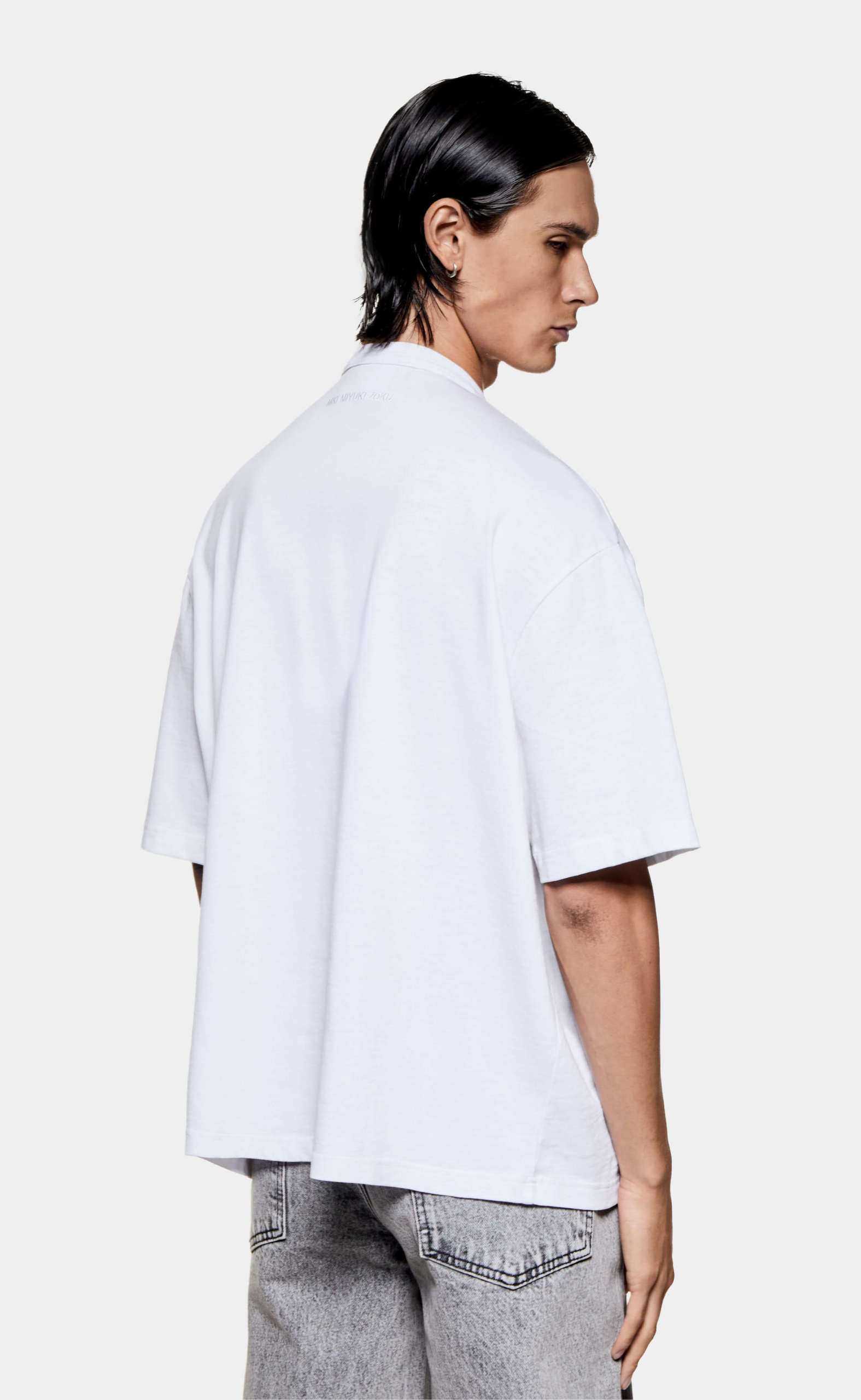 220 GSM SLUB WHITE T-SHIRT