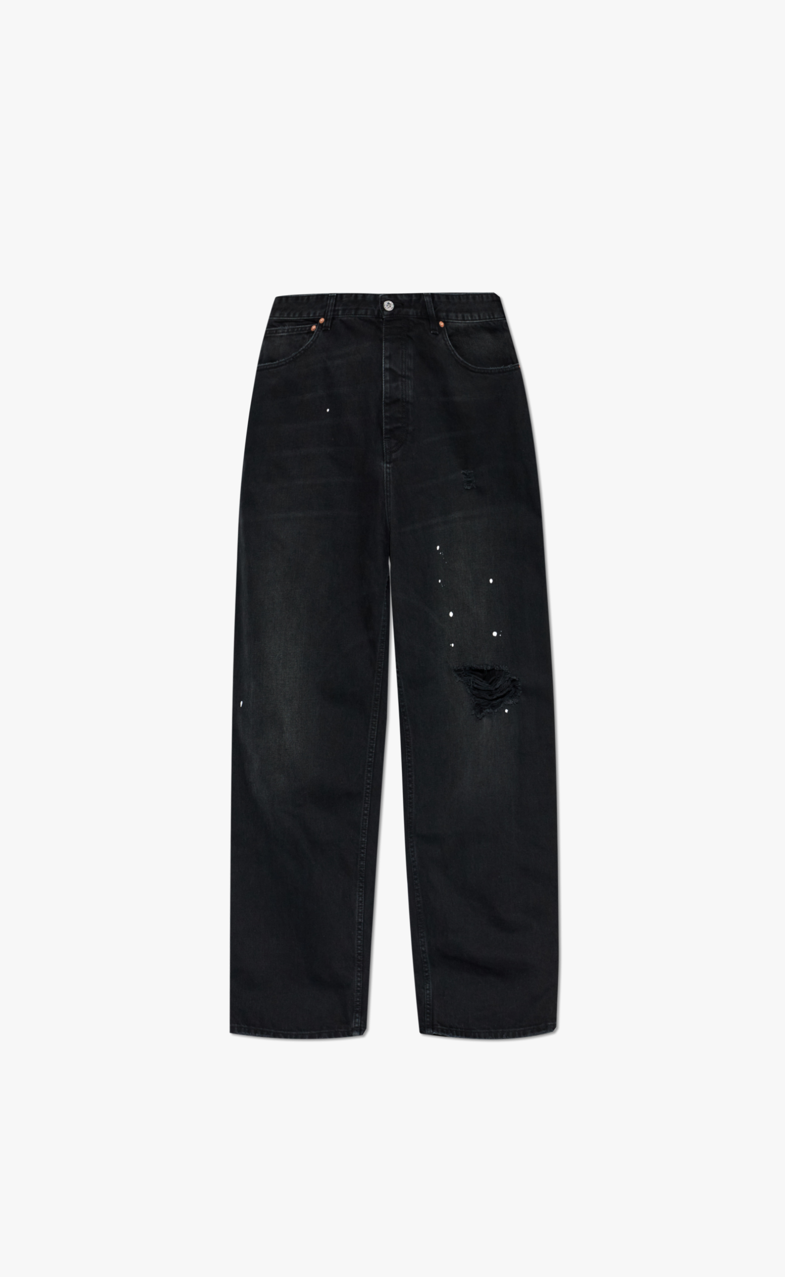RIPPED BLACK JEANS